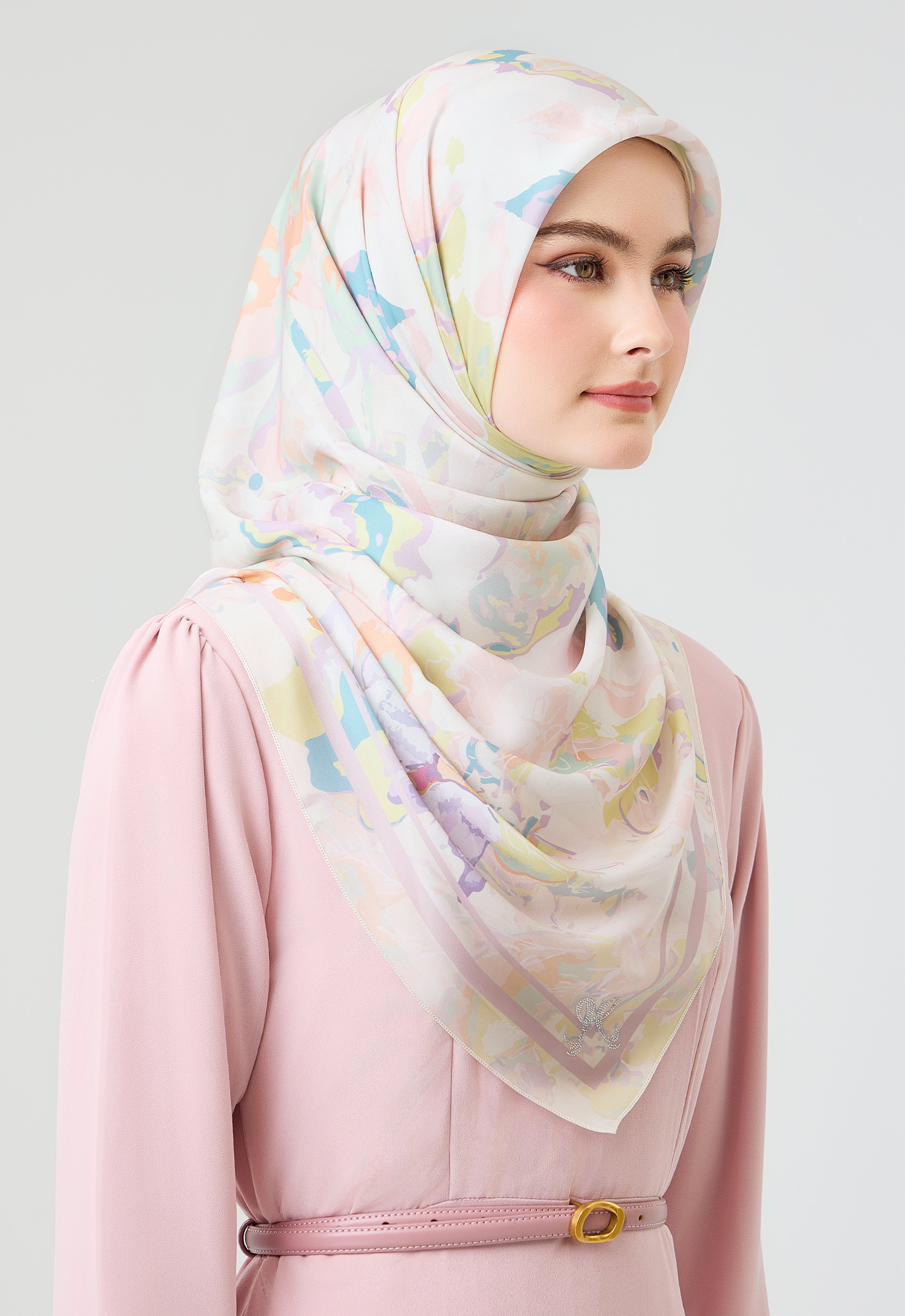 MINAZ Scarf | Petals - Unicorn
