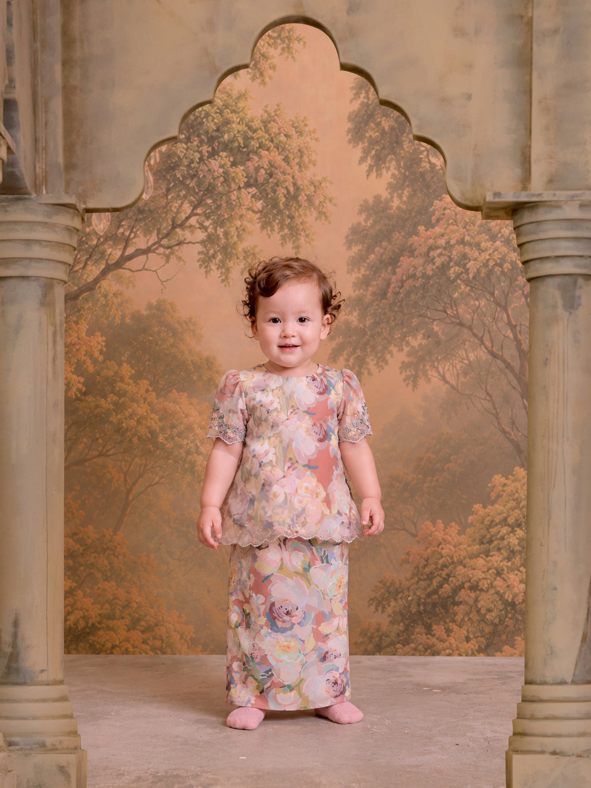 PUSPA SERIES | PUSPA KEBAYA BABY - TERRACOTTA