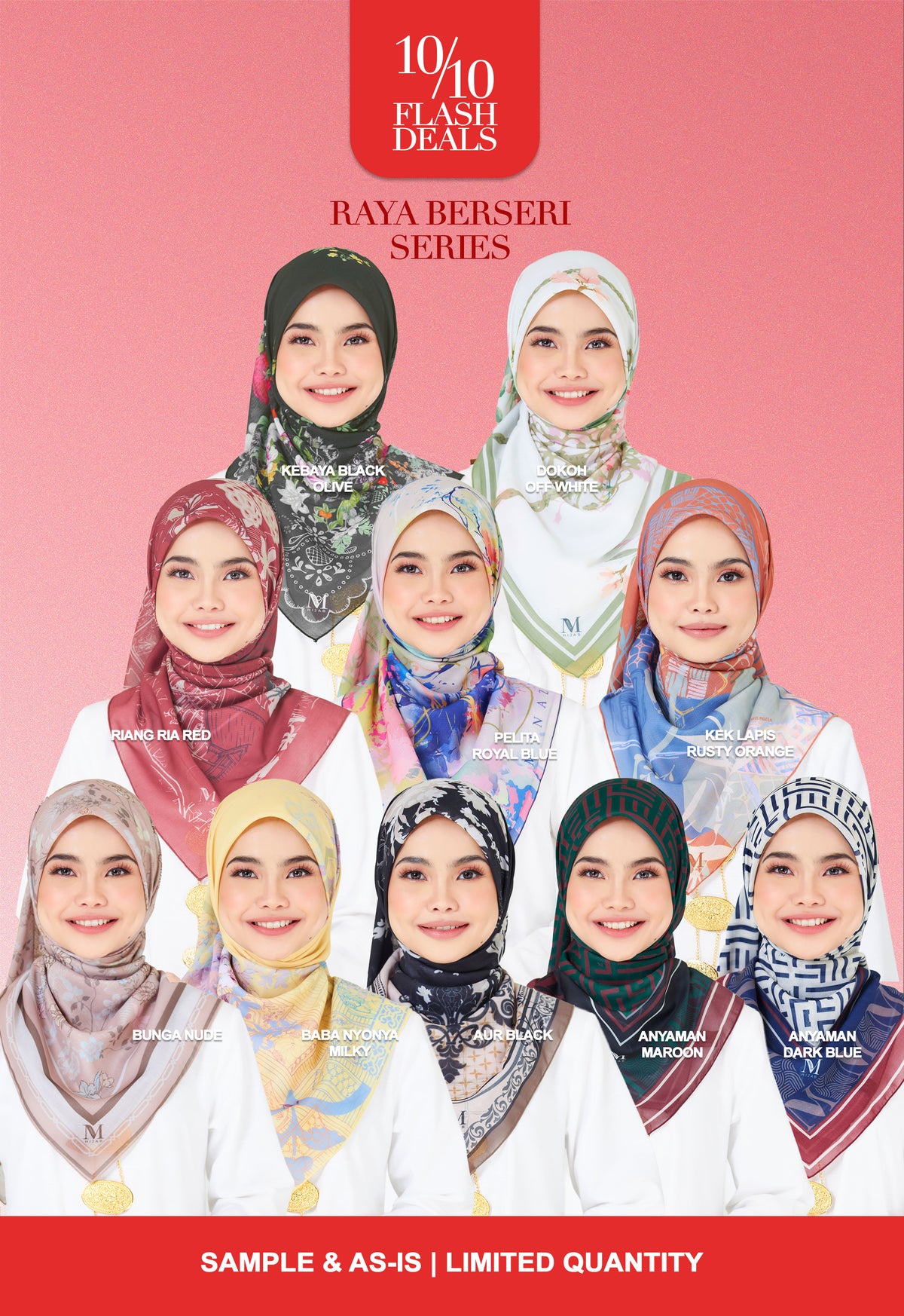 MINAZ HIJAB - RAYA BERSERI SERIES