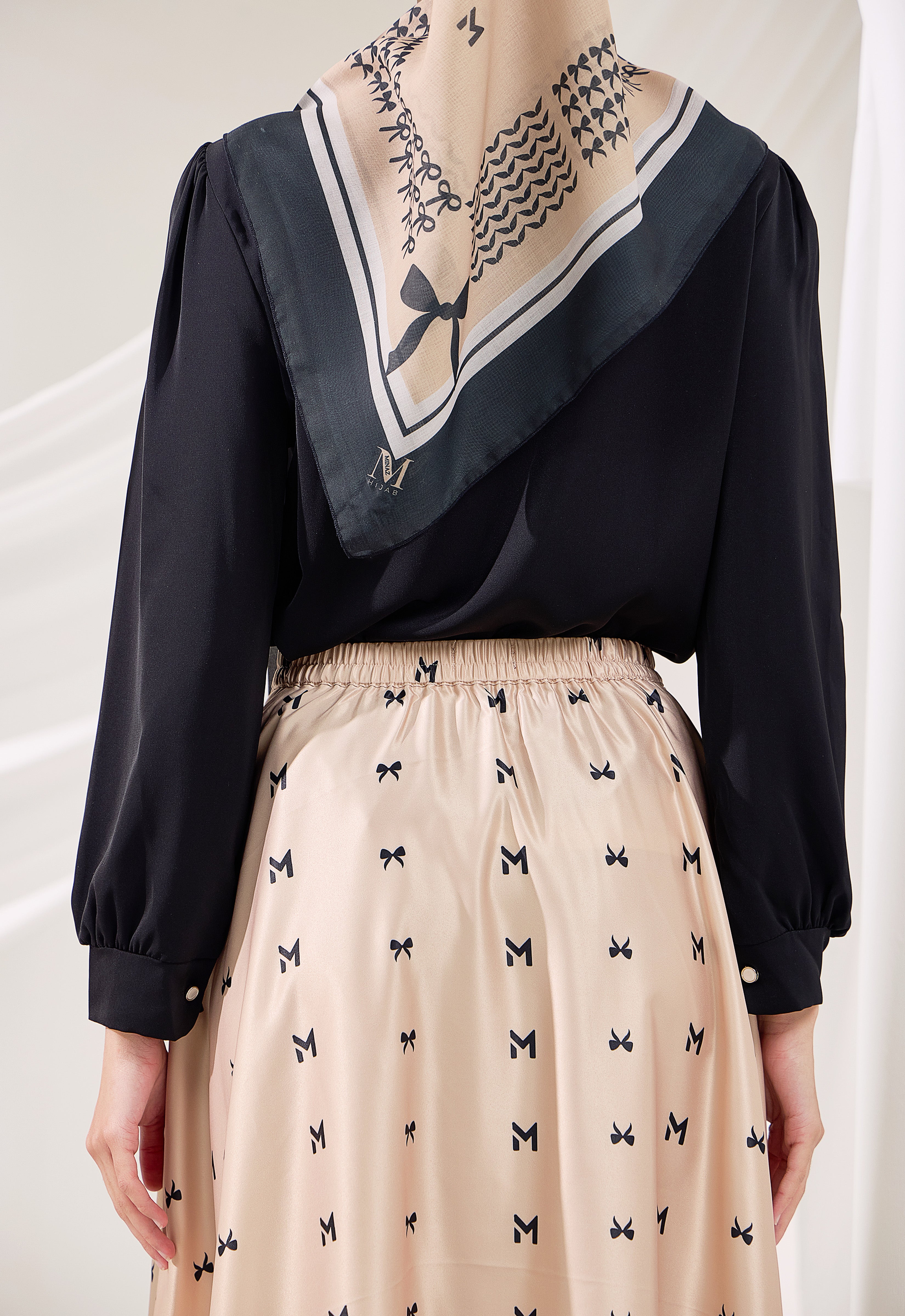 BOWEE SKIRT - LIGHT BROWN