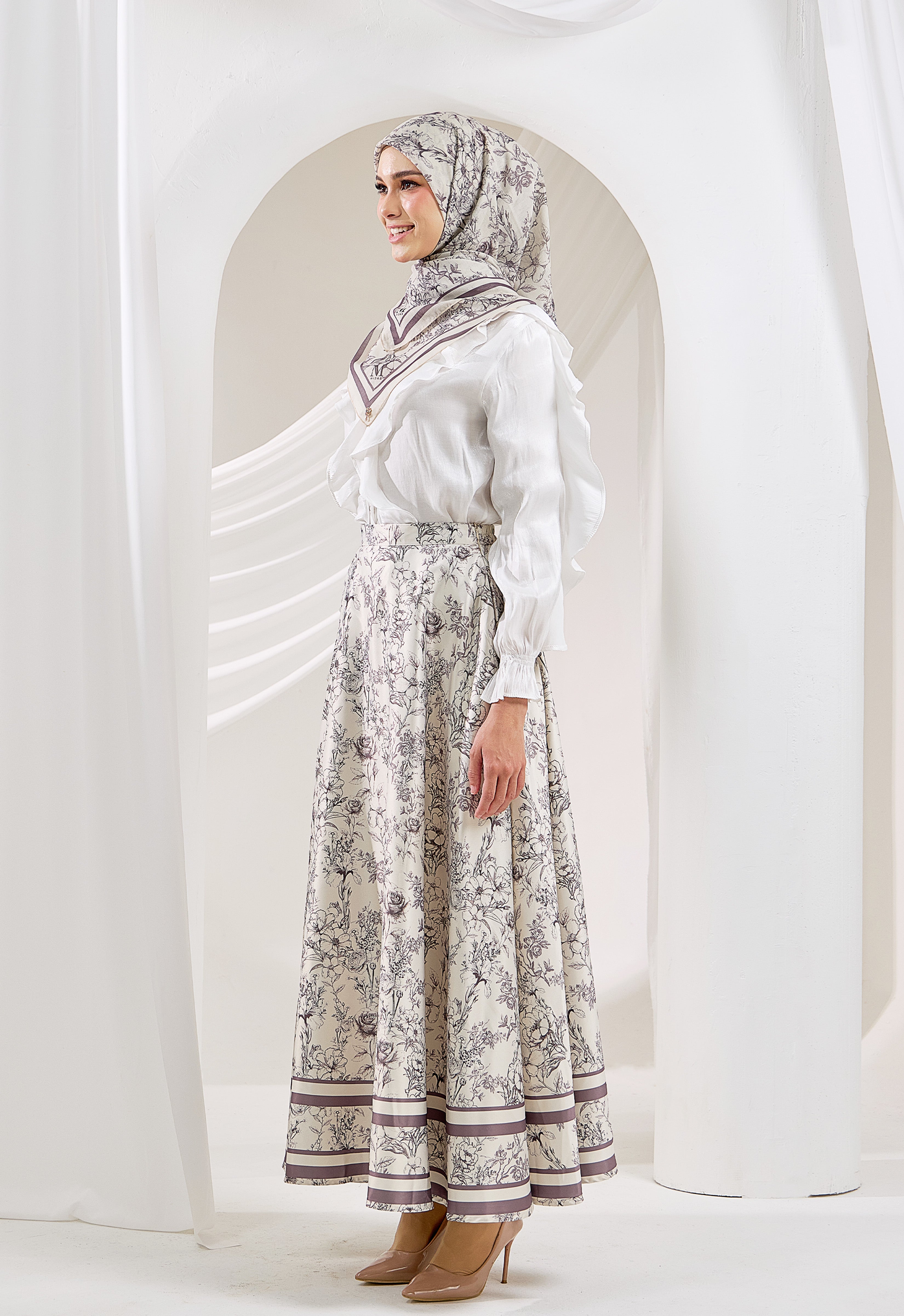 DANA SKIRT - IVORY