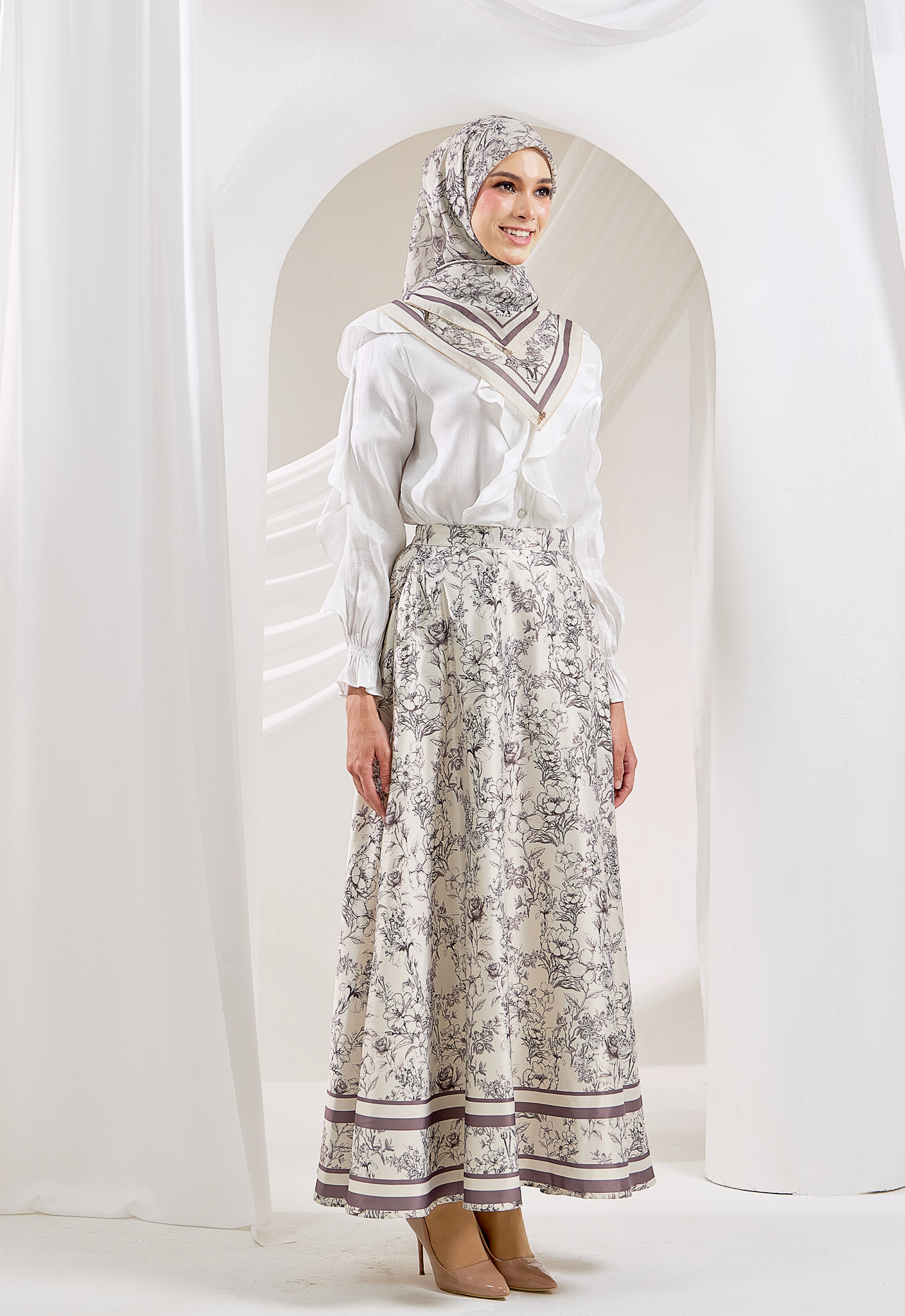 DANA SKIRT - IVORY