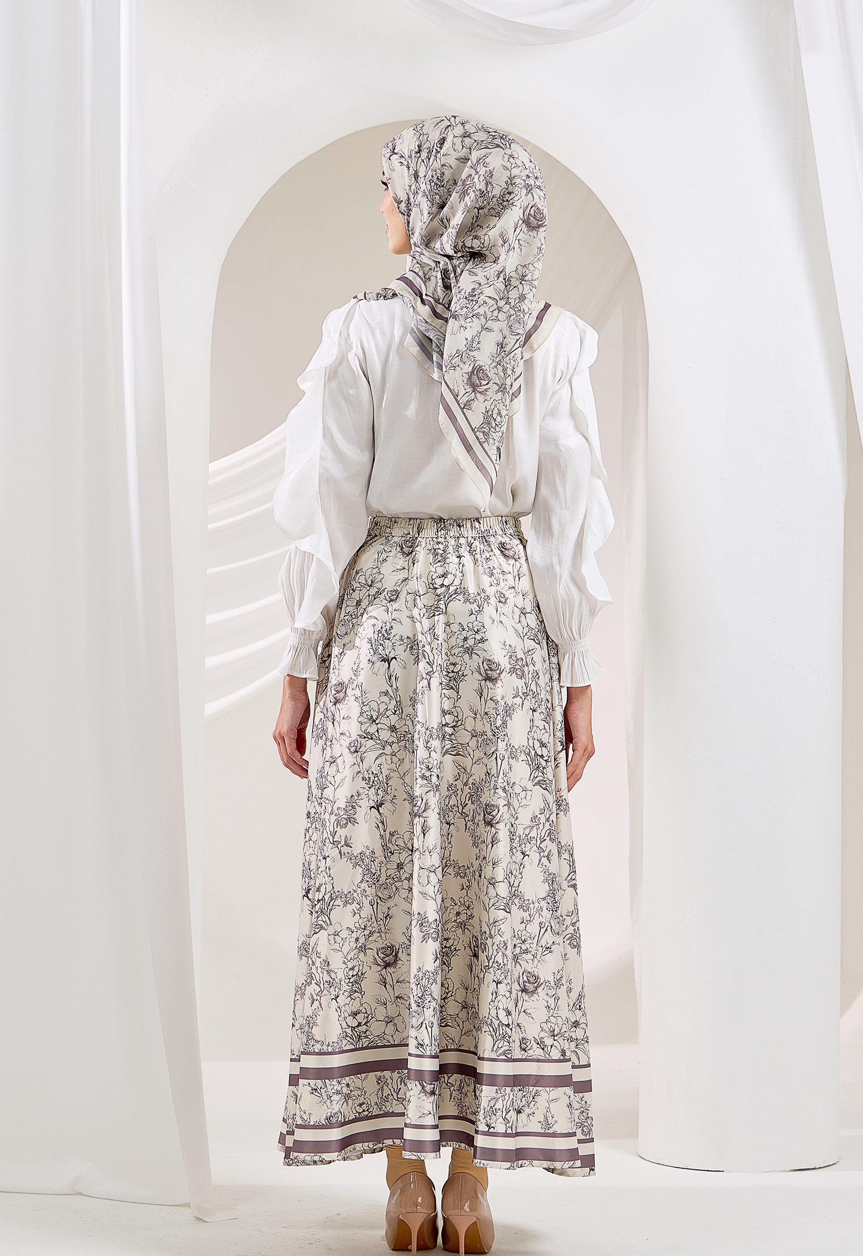 DANA SKIRT - IVORY