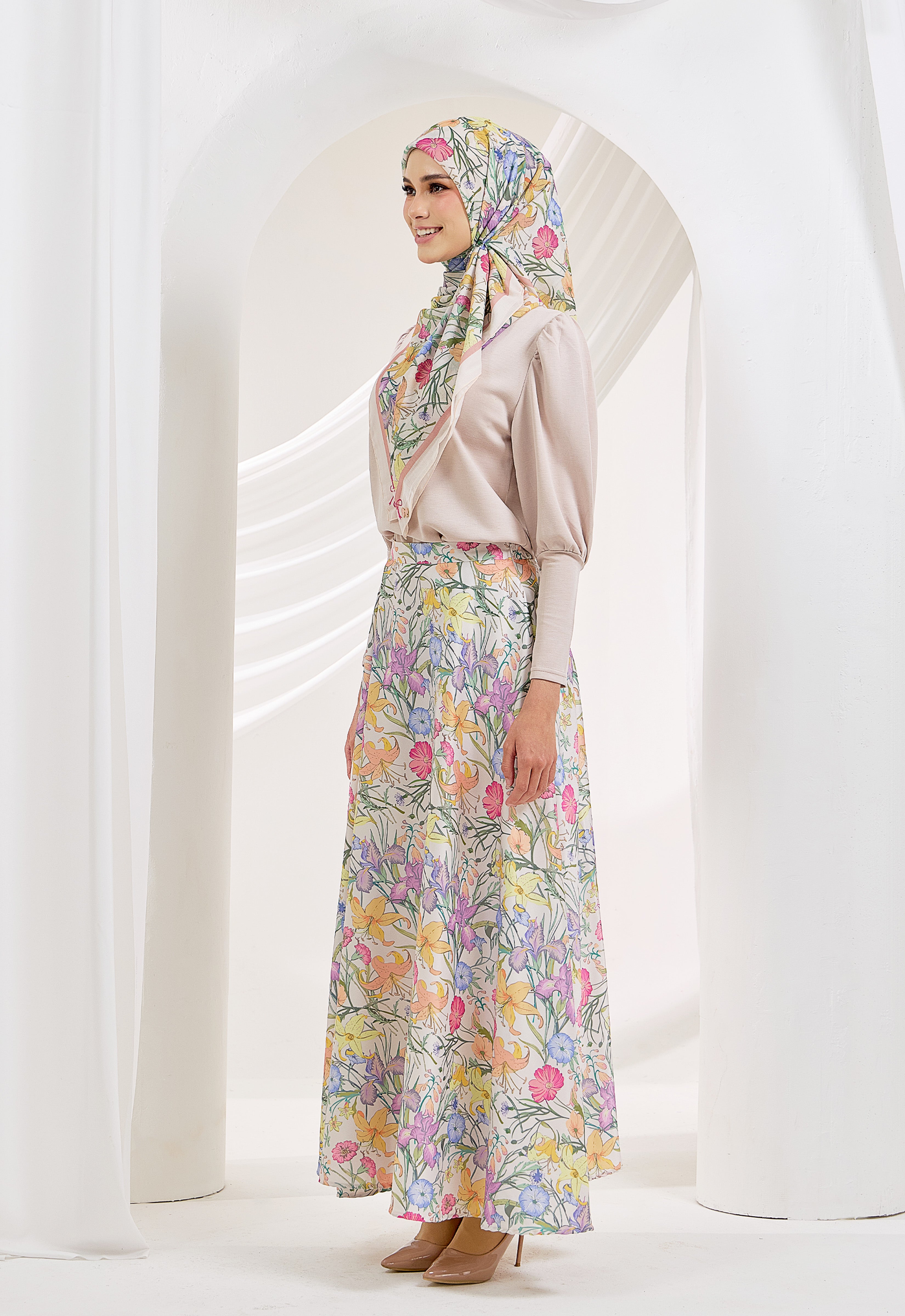 YUMI SKIRT - CREAM