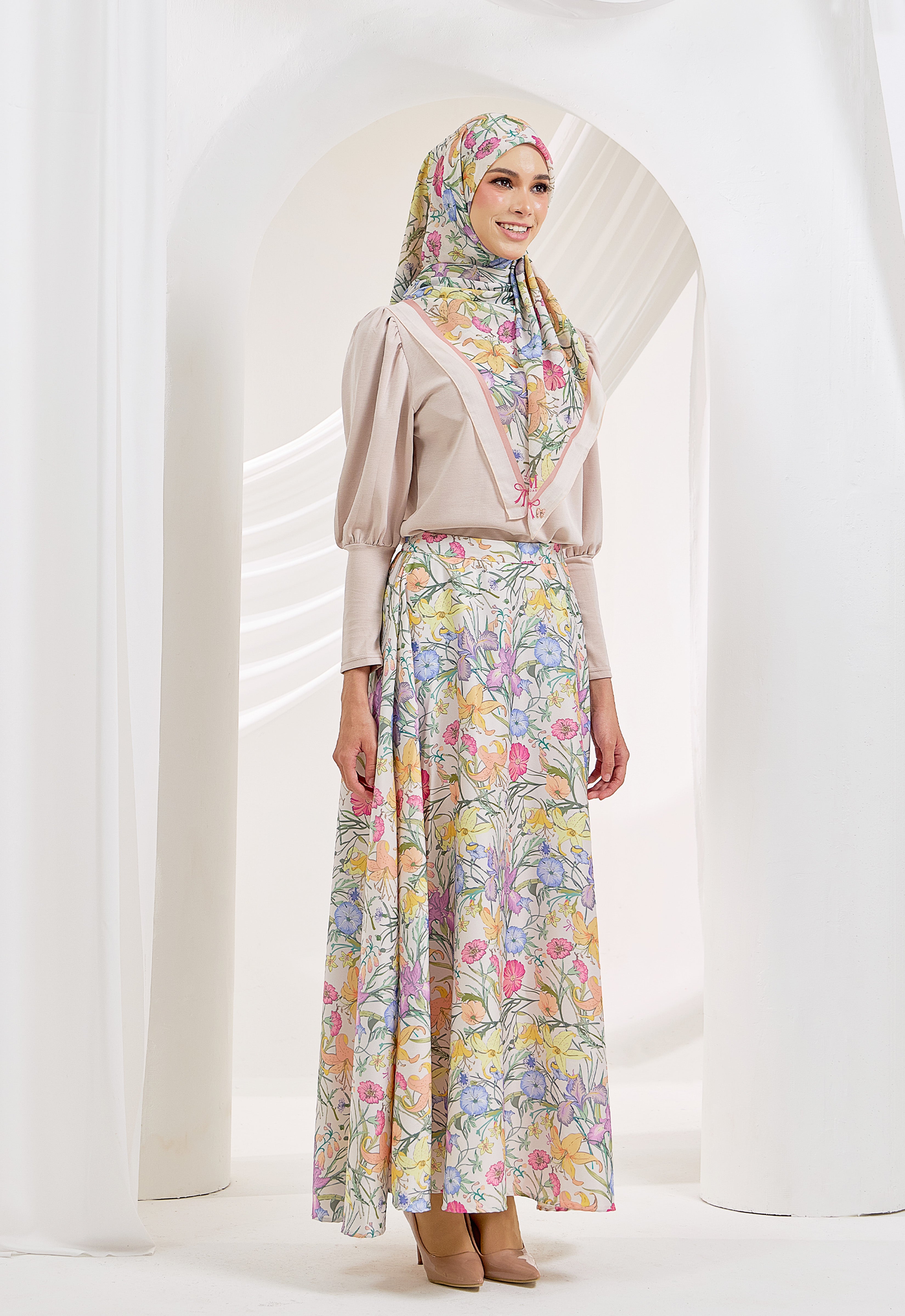 YUMI SKIRT - CREAM