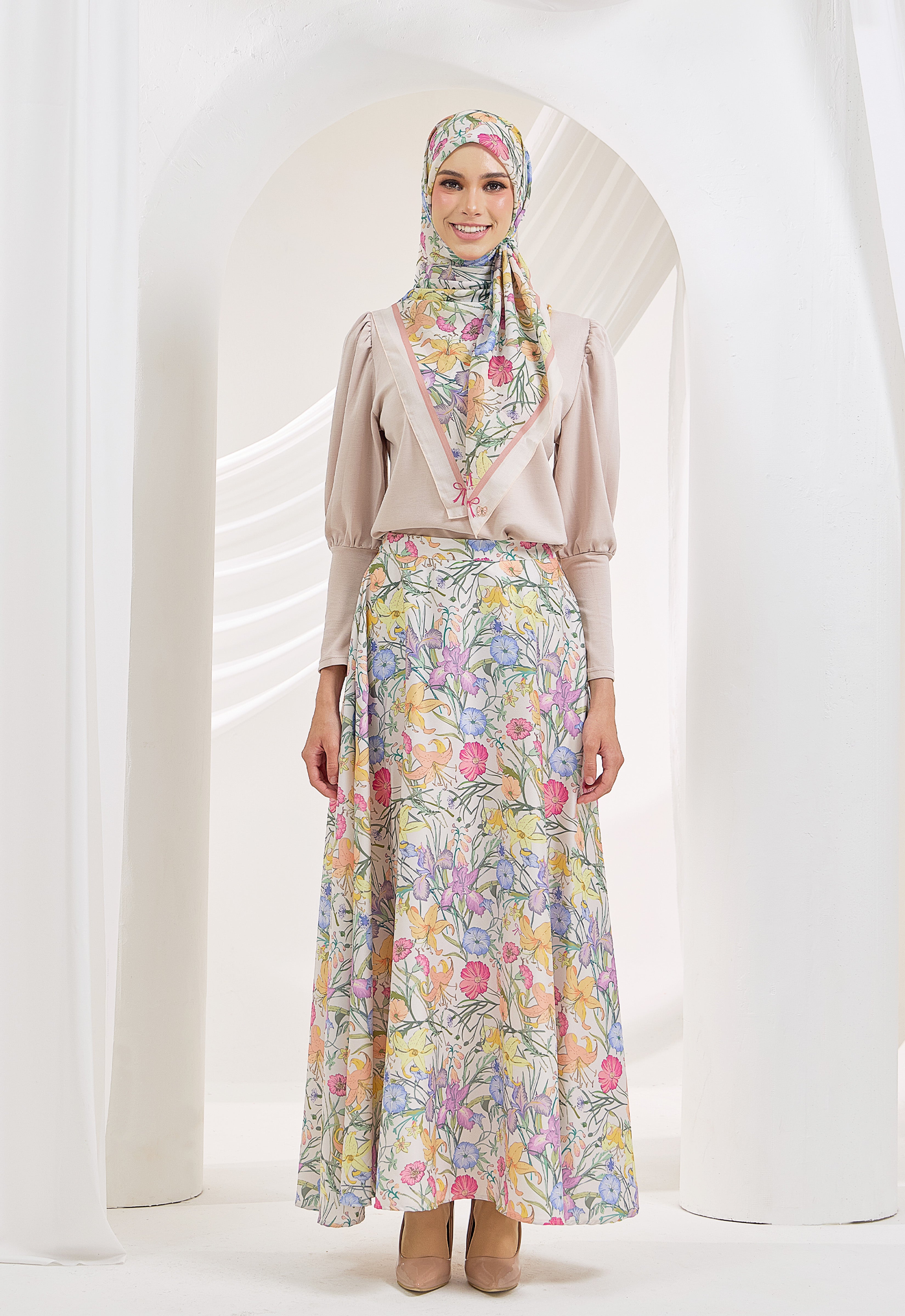 YUMI SKIRT - CREAM