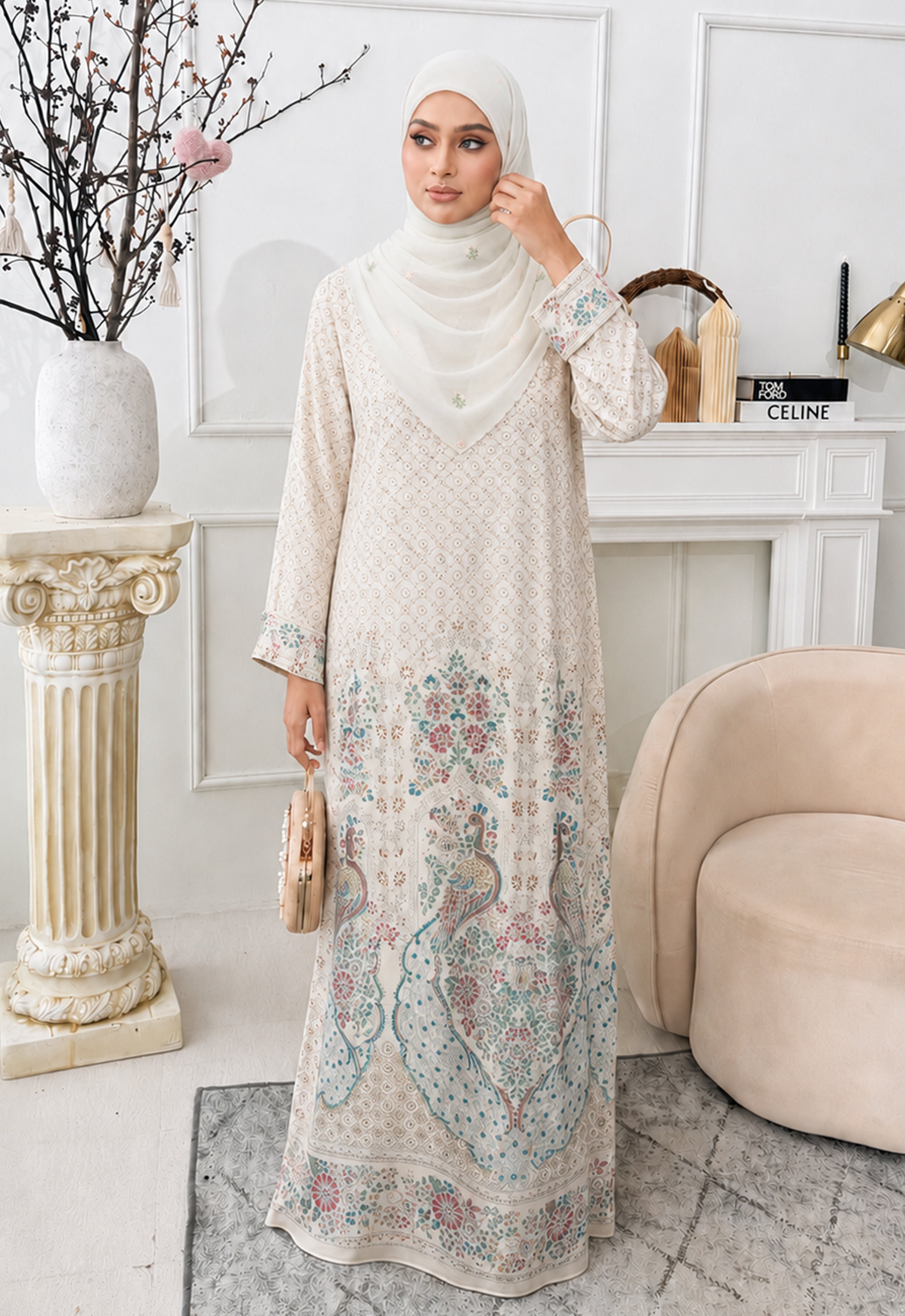 MINAZ JALABIYA | SUMAYYA PRINTED JALABIYA