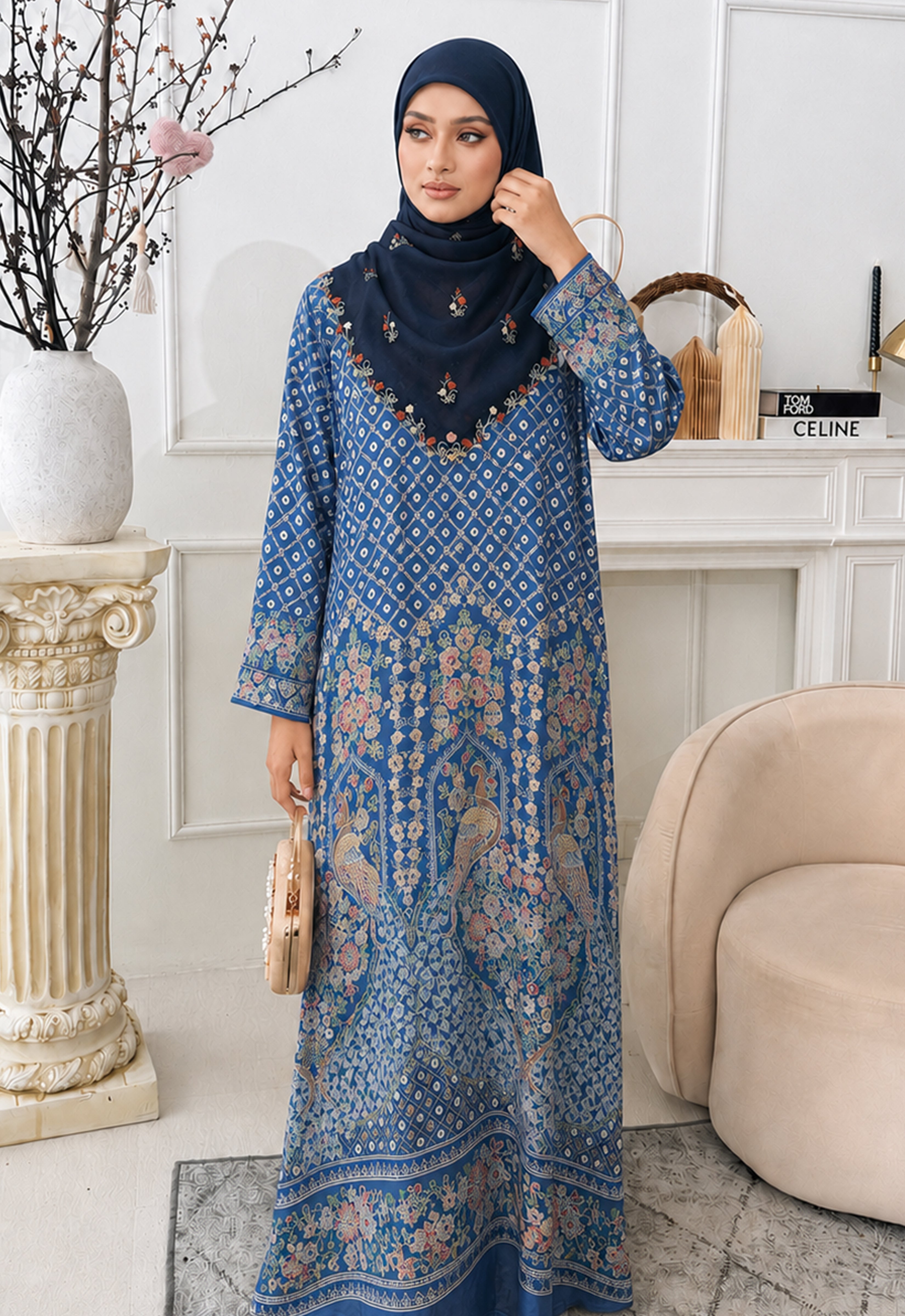 MINAZ JALABIYA | SUMAYYA PRINTED JALABIYA