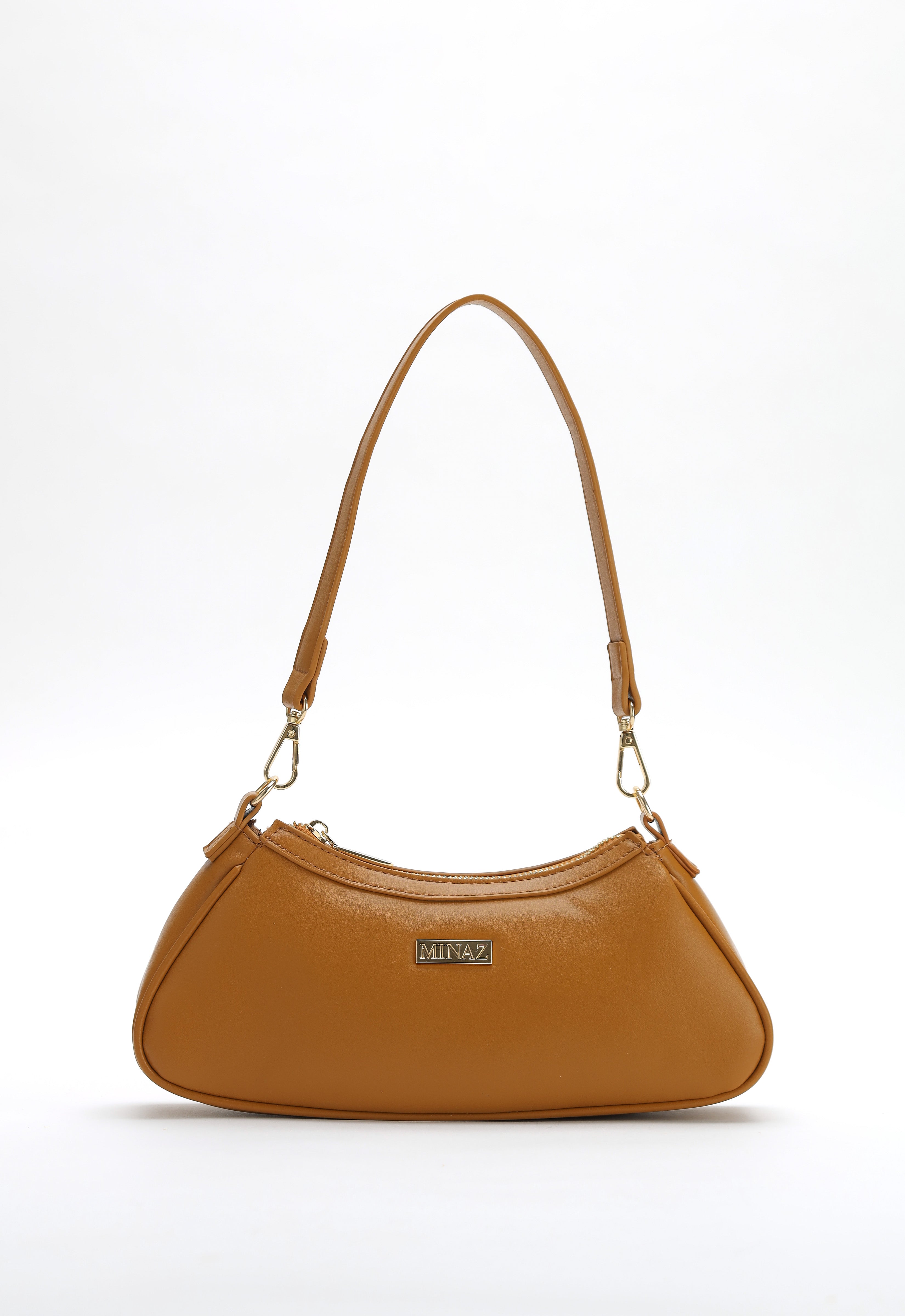 SARA SHOULDER BAG - BROWN SUGAR