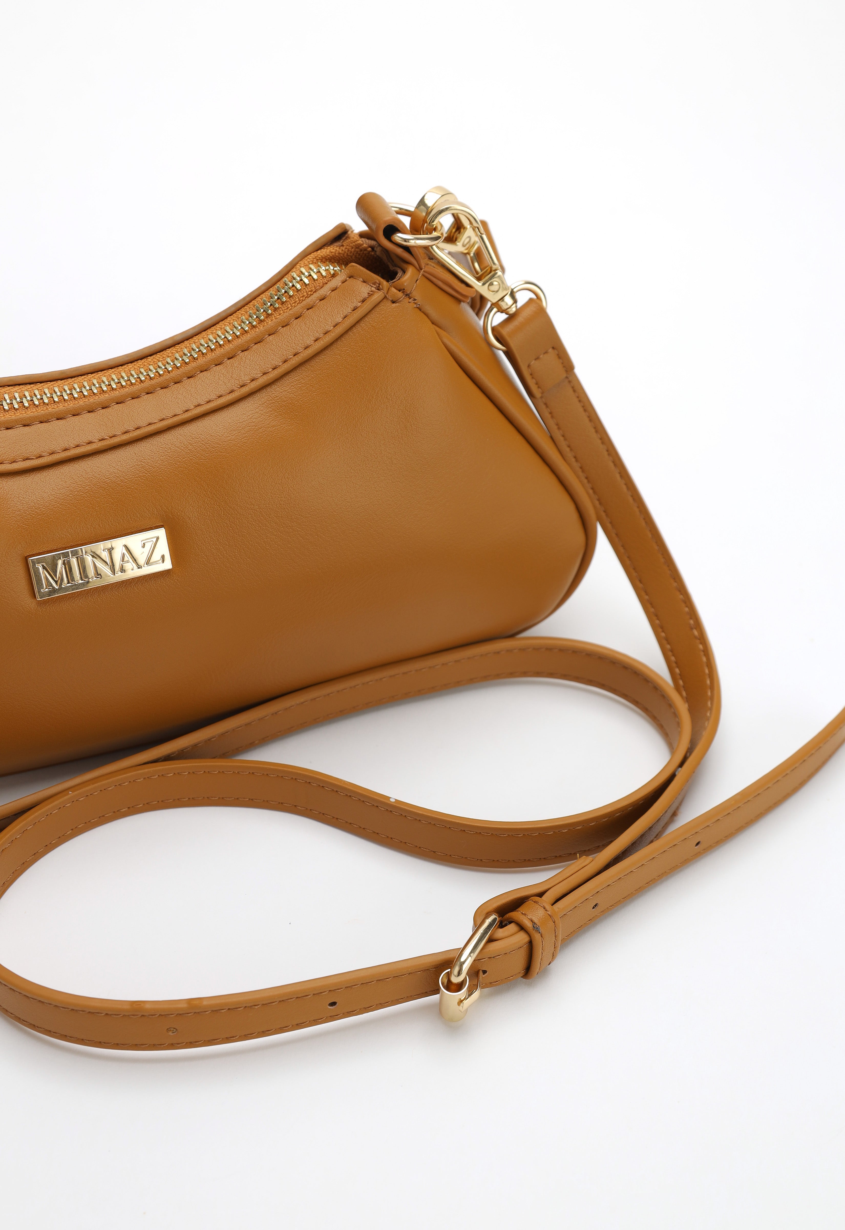 SARA SHOULDER BAG - BROWN SUGAR