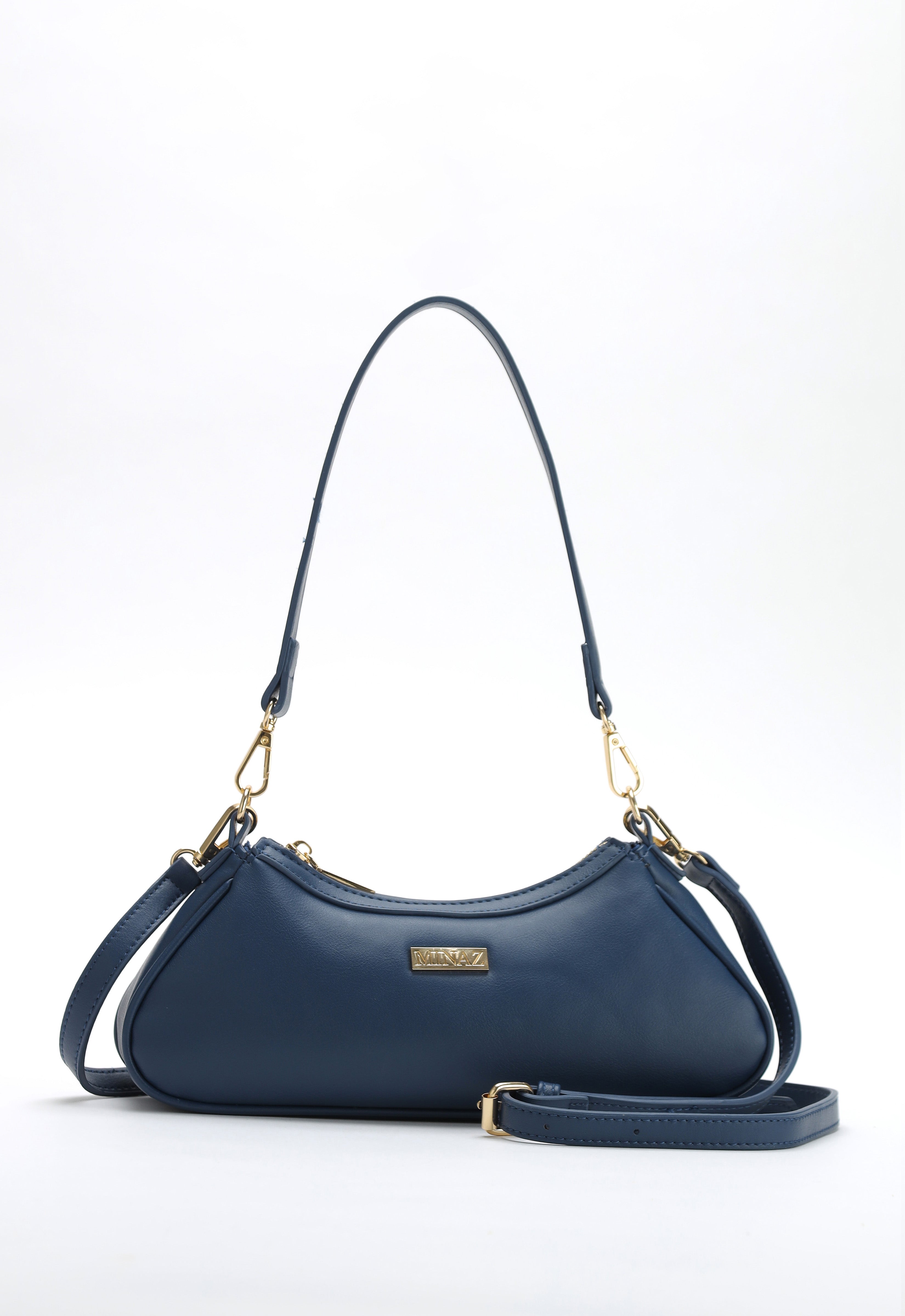 SARA SHOULDER BAG - DARK BLUE
