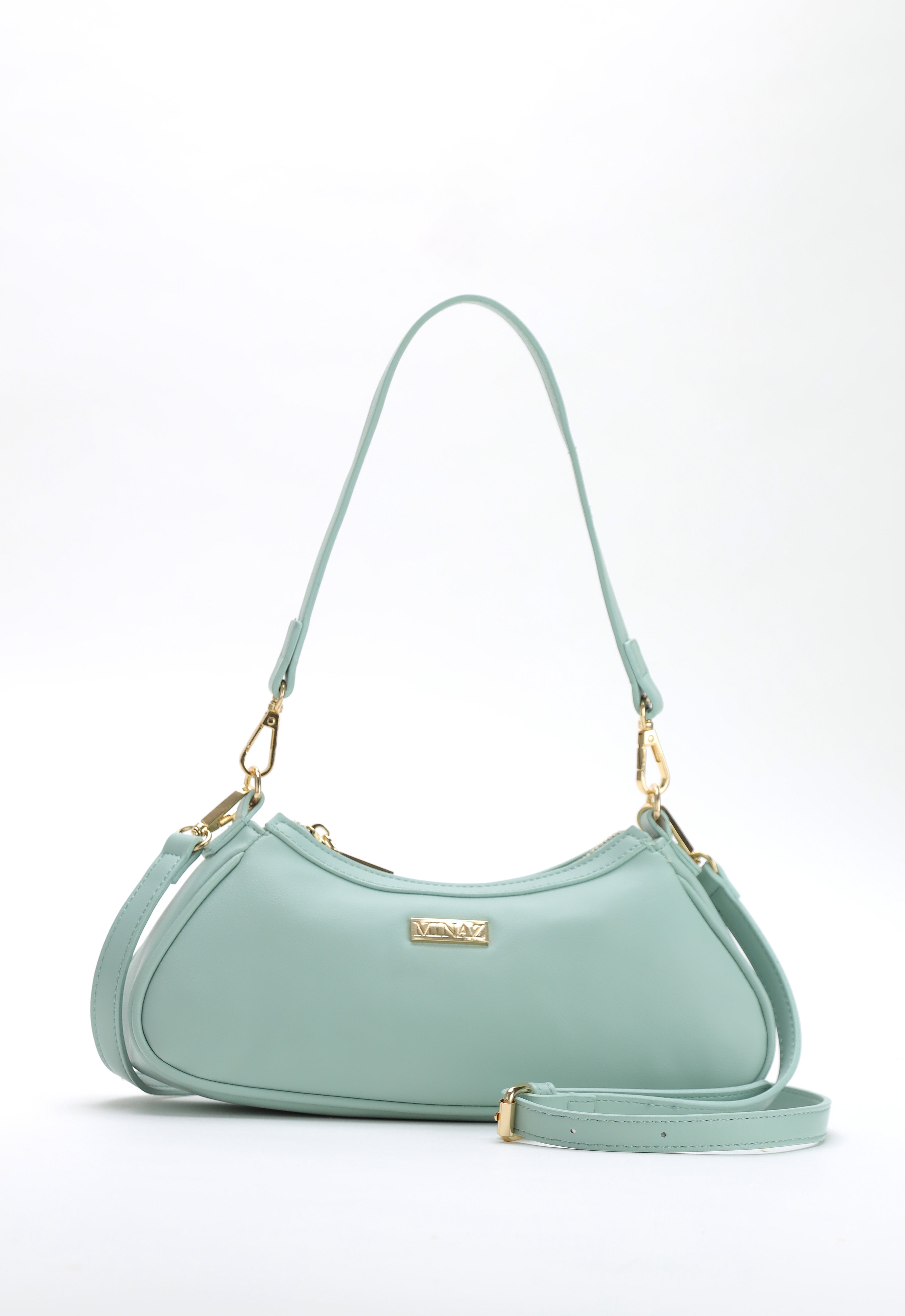 SARA SHOULDER BAG - PASTEL GREEN