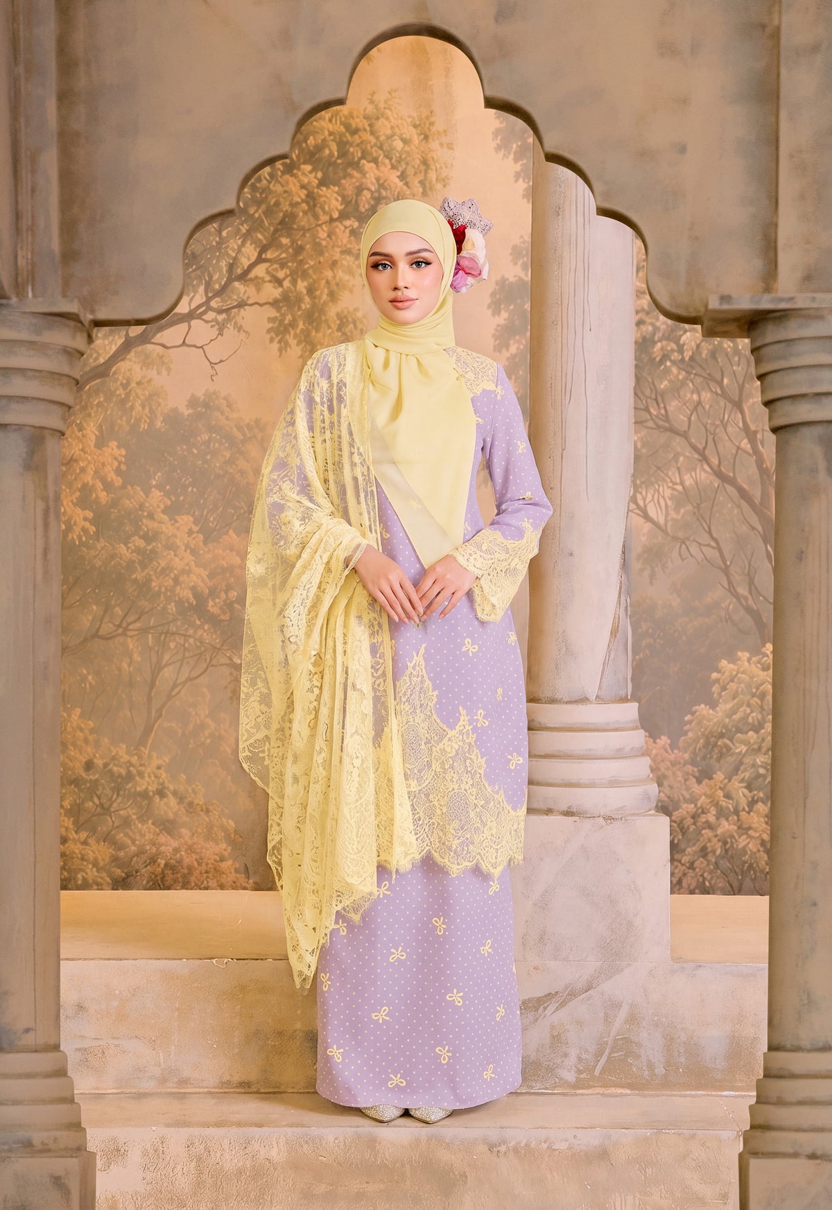 CLASSIC SERIES | TEJA KURUNG - PASTEL PURPLE