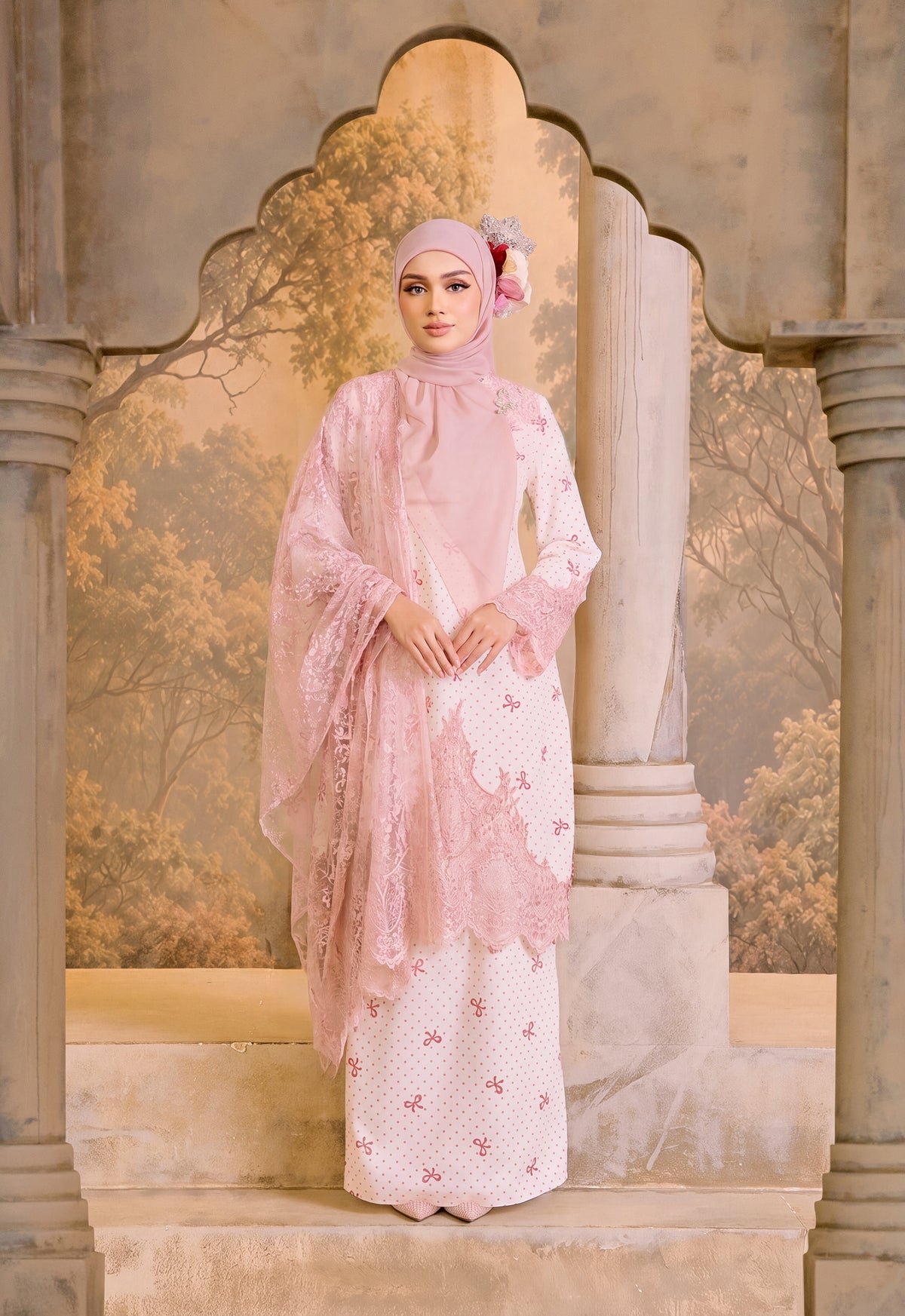 CLASSIC SERIES | TEJA KURUNG - DUSTY PINK