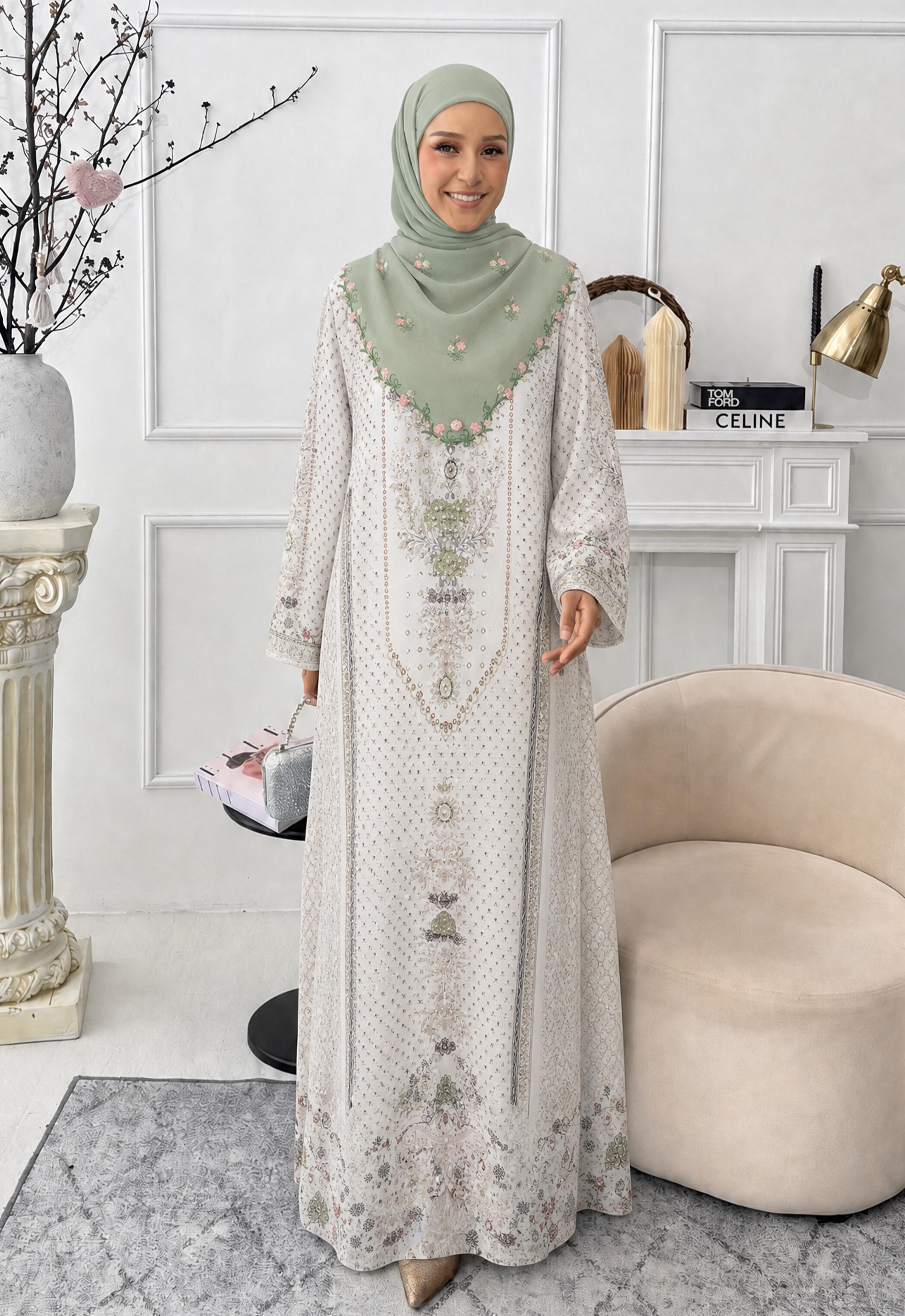 MINAZ JALABIYA | TAALIA PRINTED JALABIYA