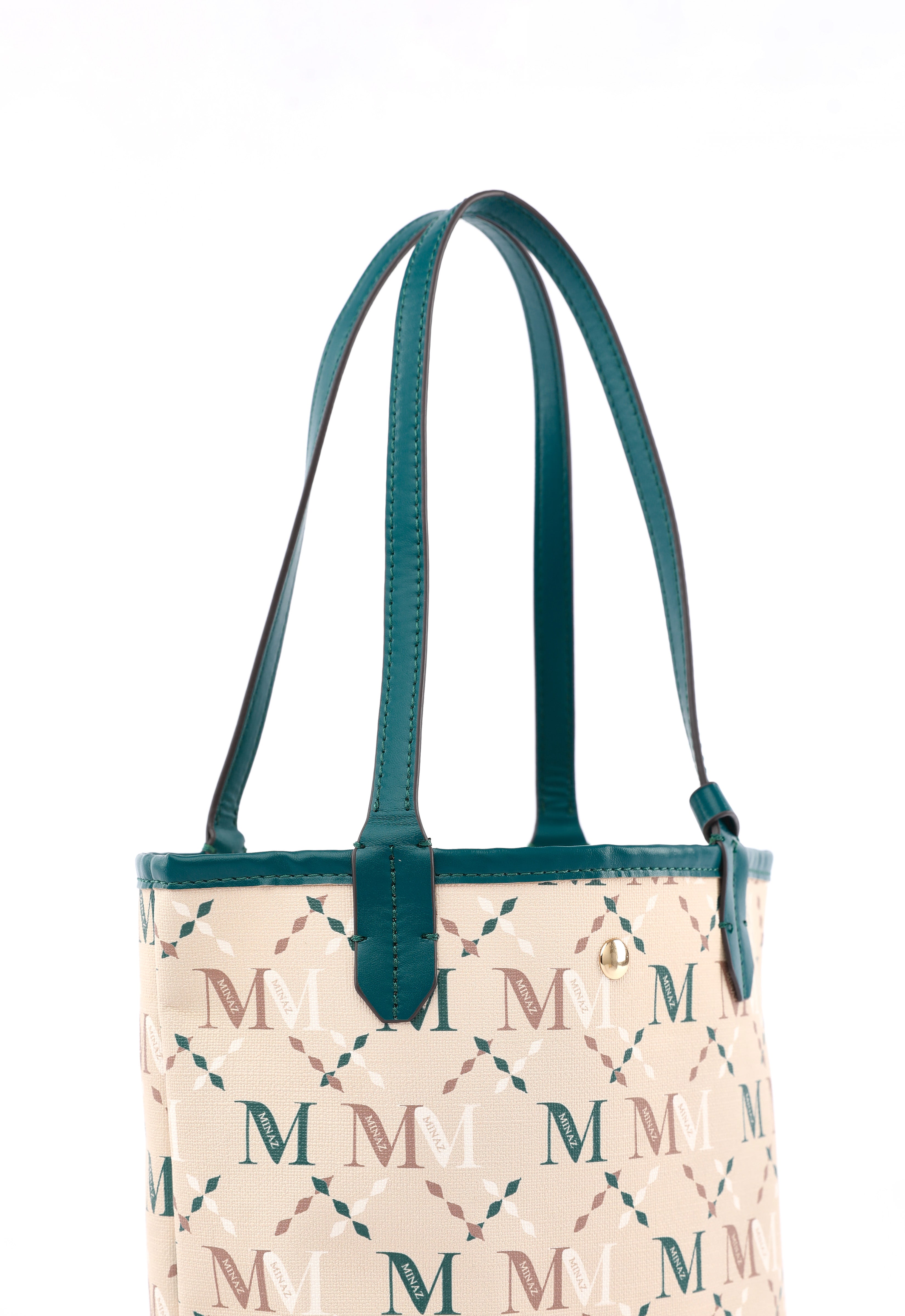 ARYA MONOGRAM TOTE BAG - CHAMPAGNE
