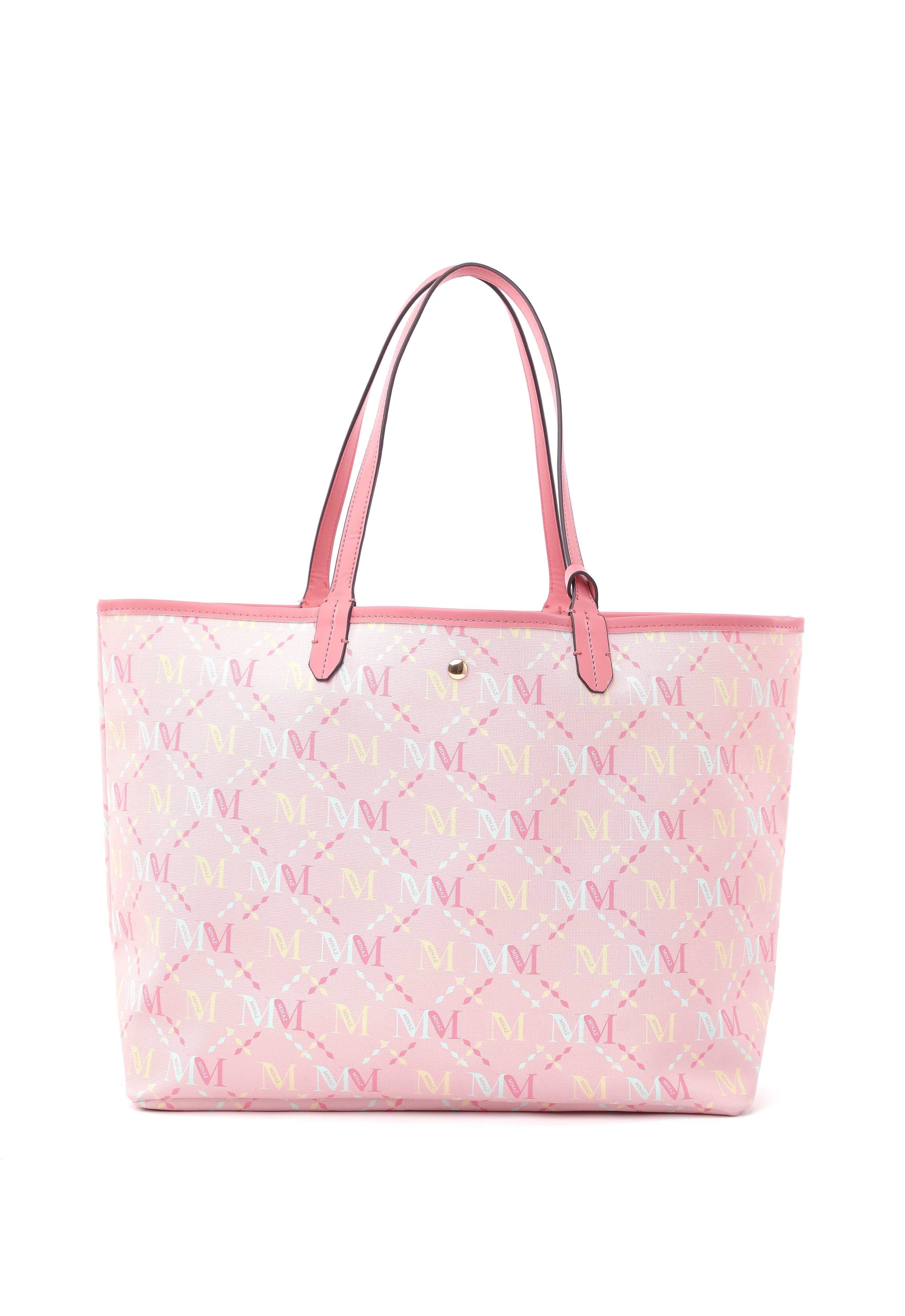 ARYA MONOGRAM TOTE BAG - DUSTY PINK