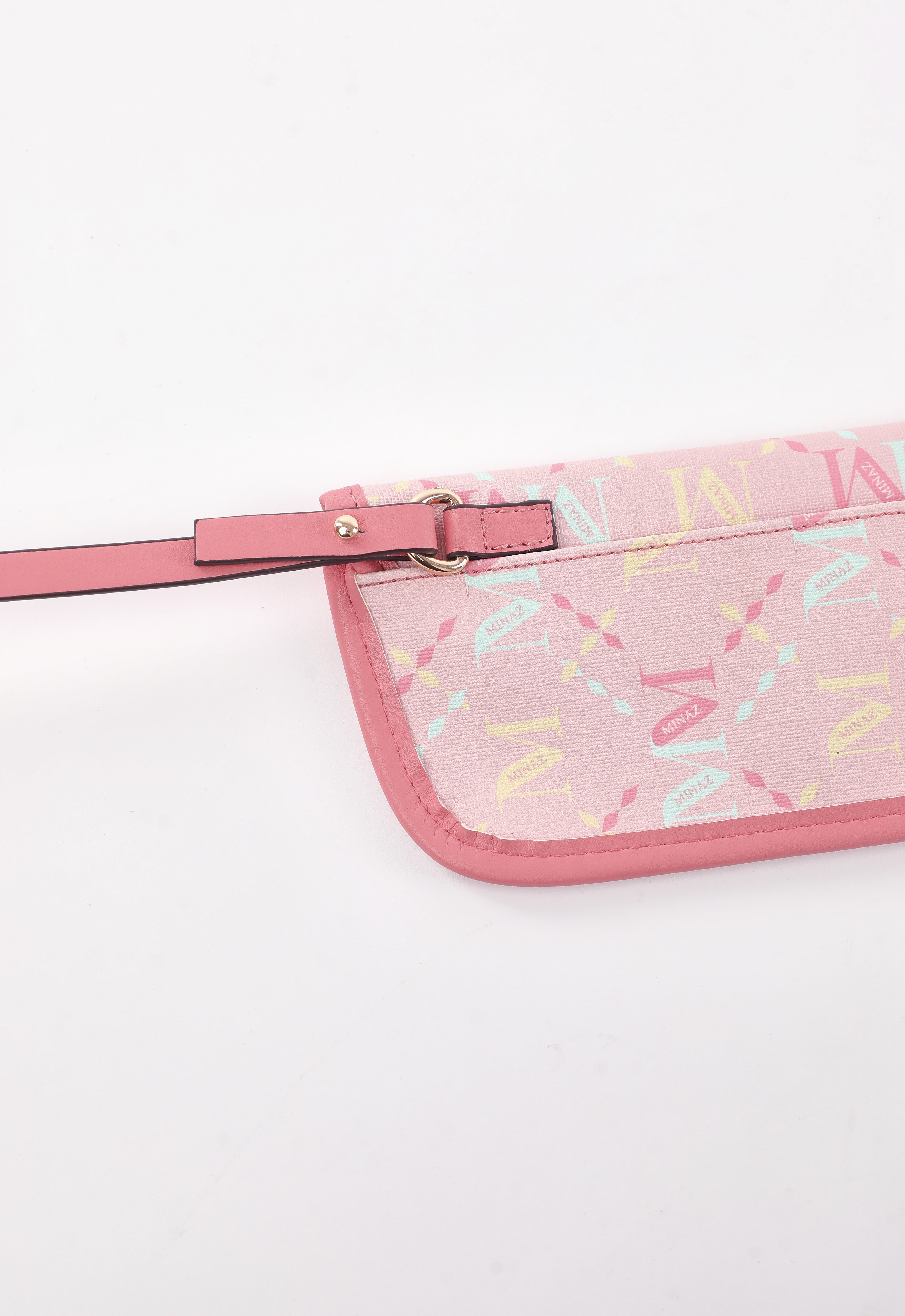 ARYA MONOGRAM TOTE BAG - DUSTY PINK