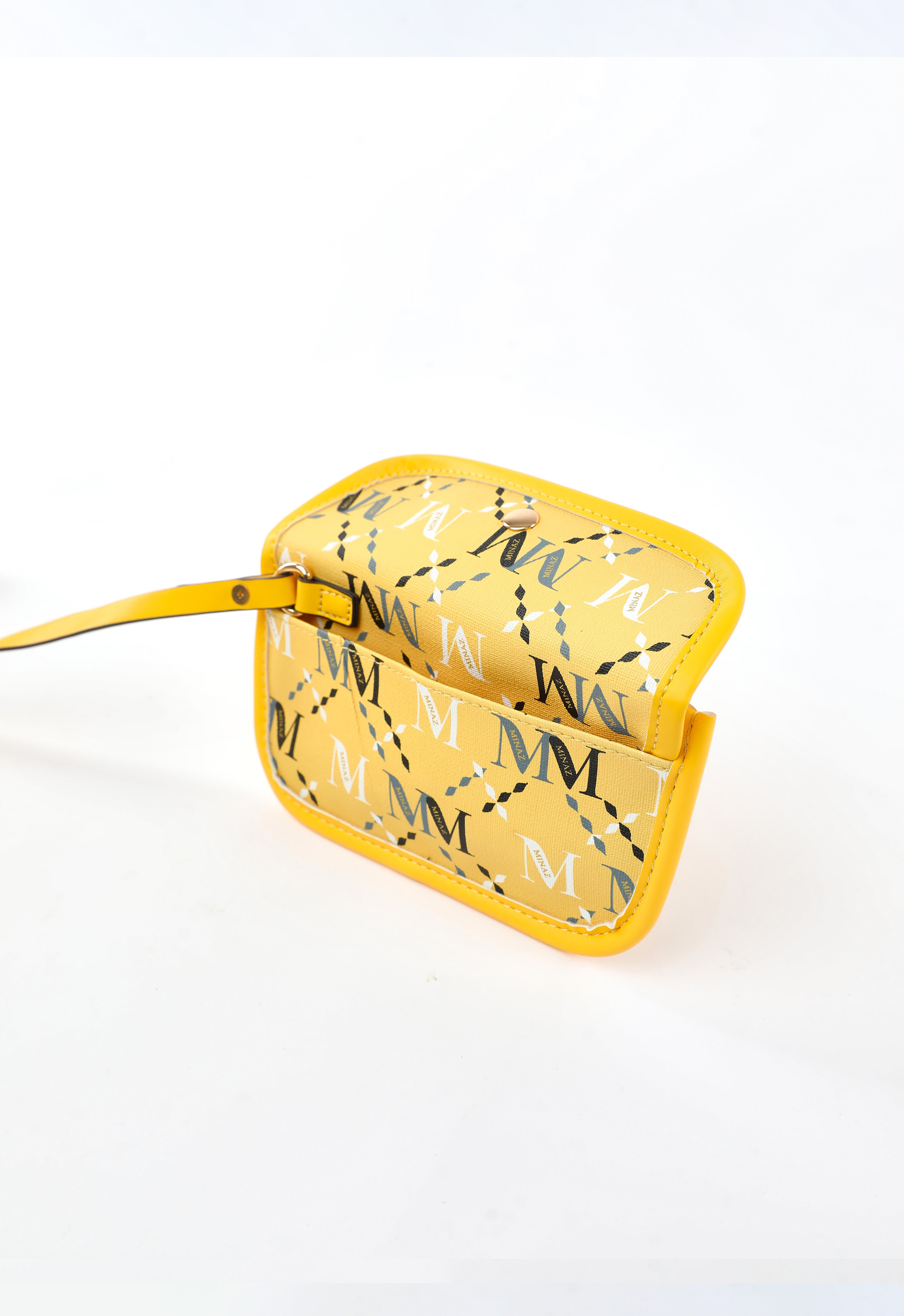 ARYA MONOGRAM TOTE BAG - YELLOW