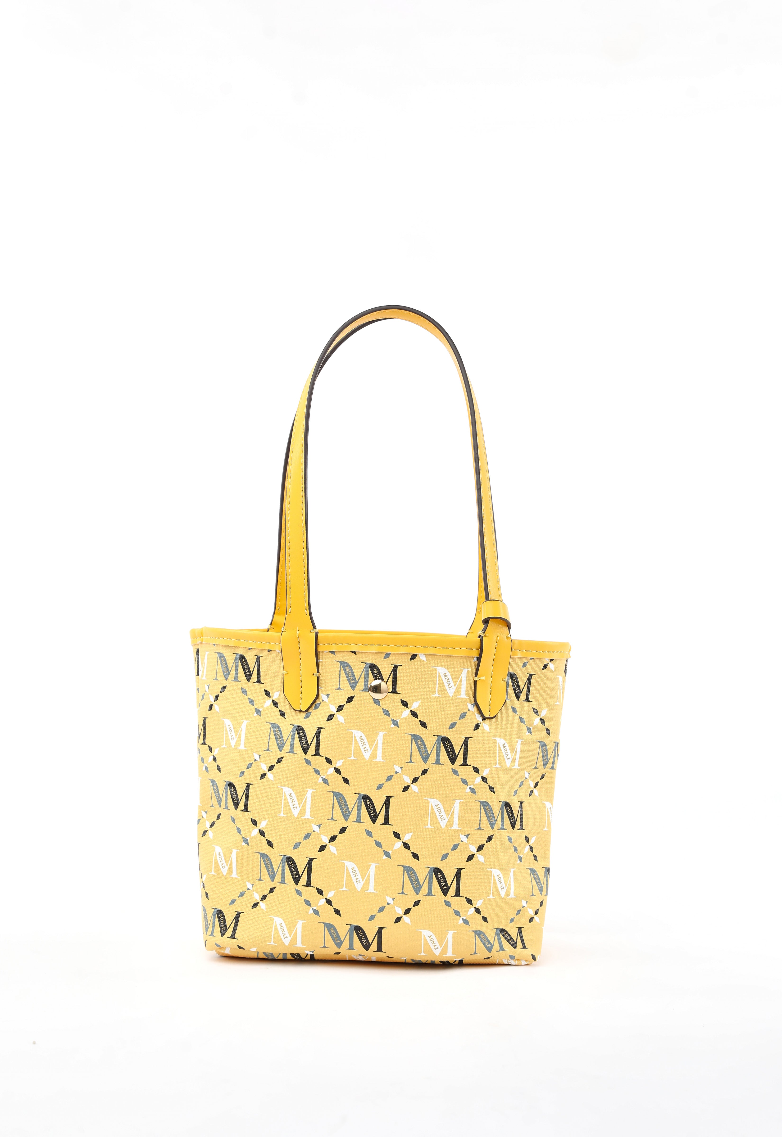 ARYA MONOGRAM TOTE BAG - YELLOW