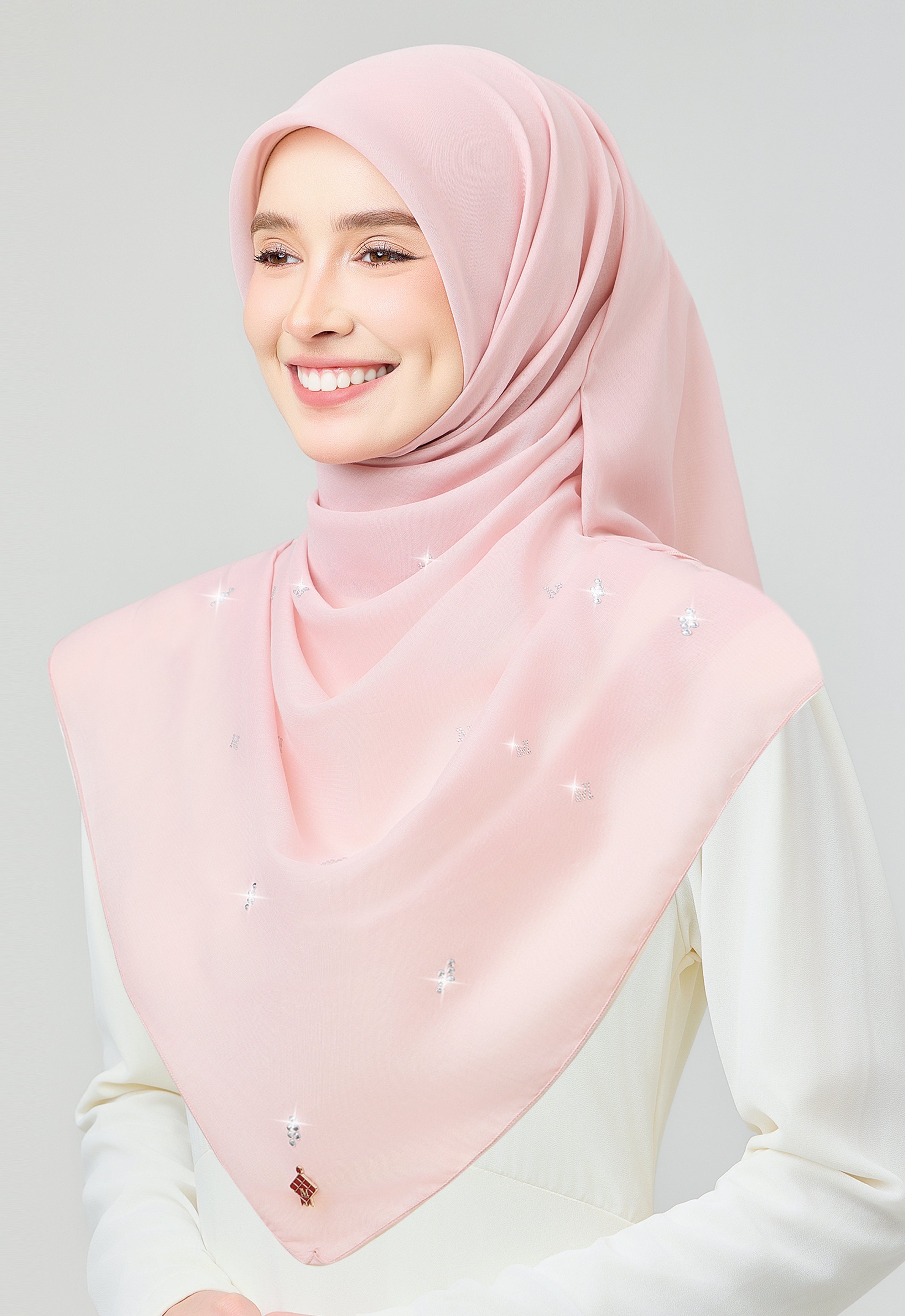 SETULUS RAYA PLAIN STONE - LIGHT PINK