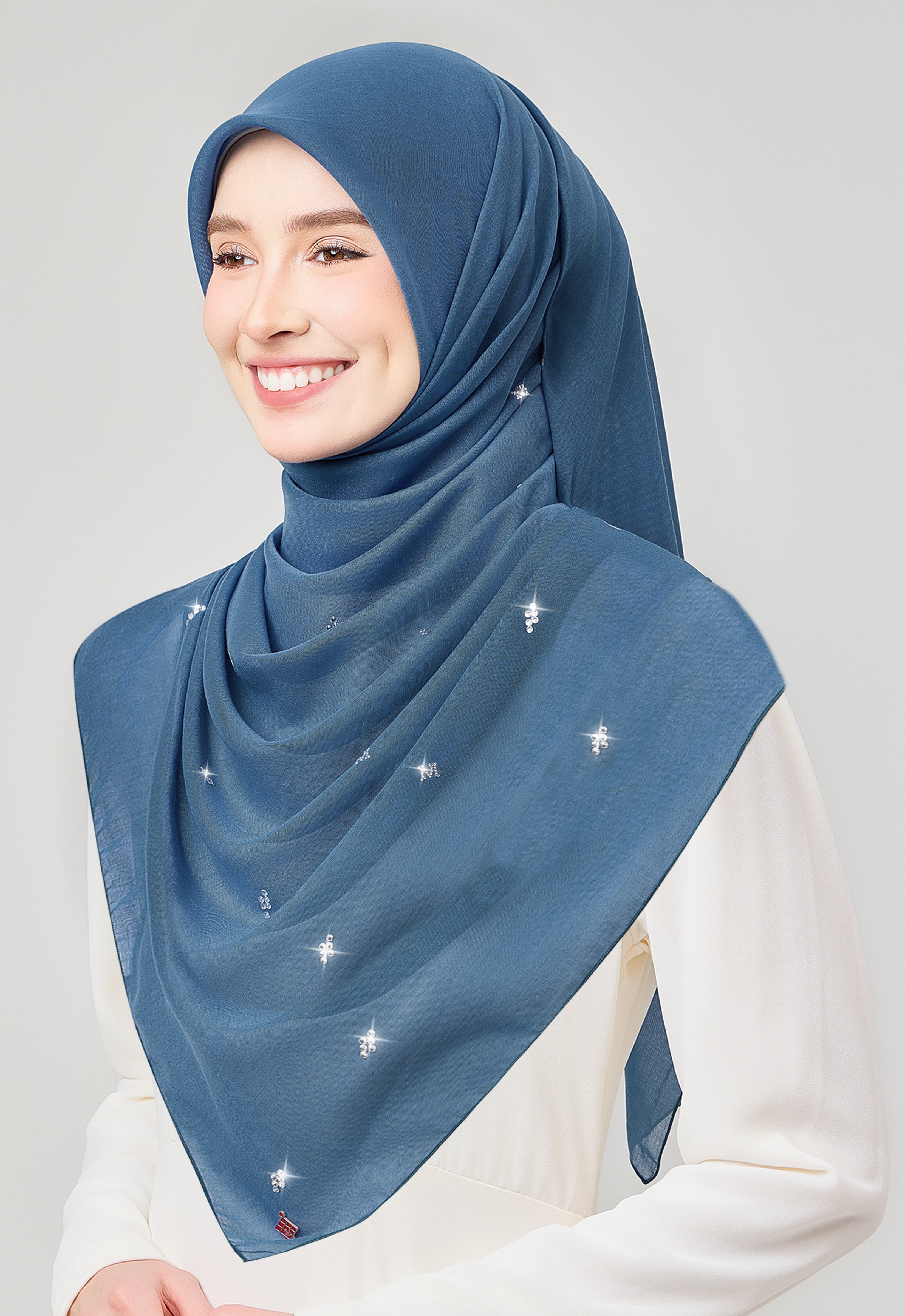 SETULUS RAYA PLAIN STONE - PRUSSIAN BLUE