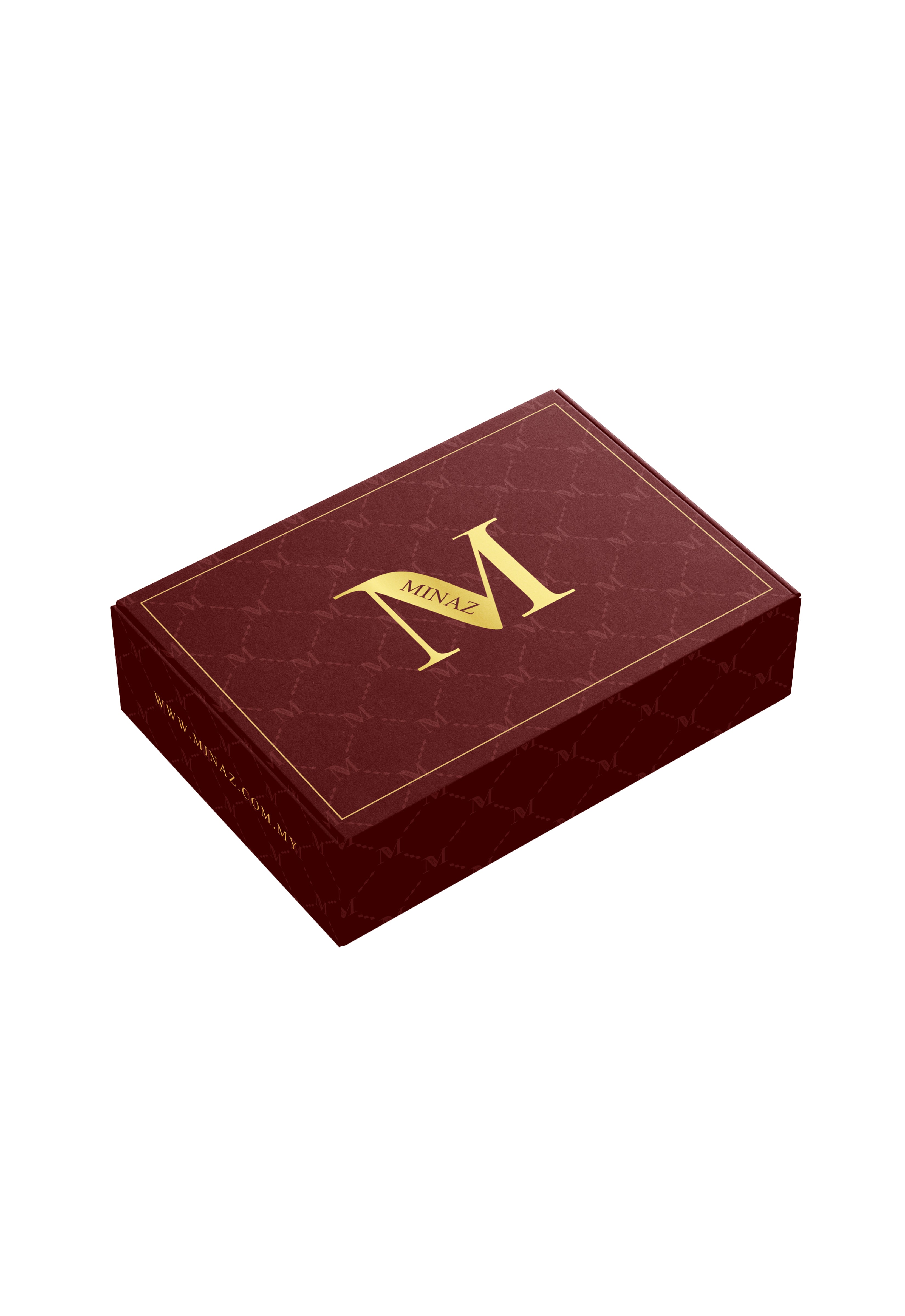 MINAZ HIJAB GIFT BOX - MAROON