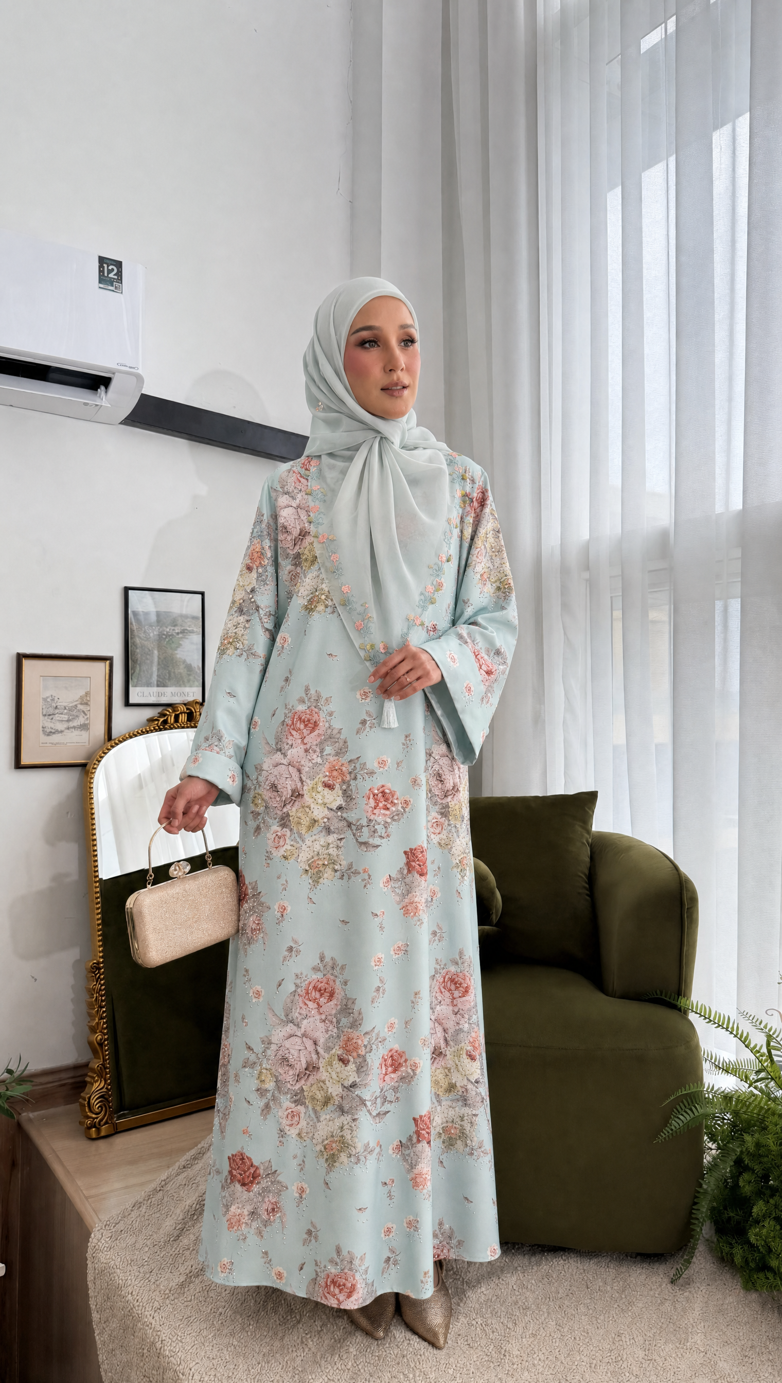 MINAZ JALABIYA | PARISA PRINTED JALABIYA