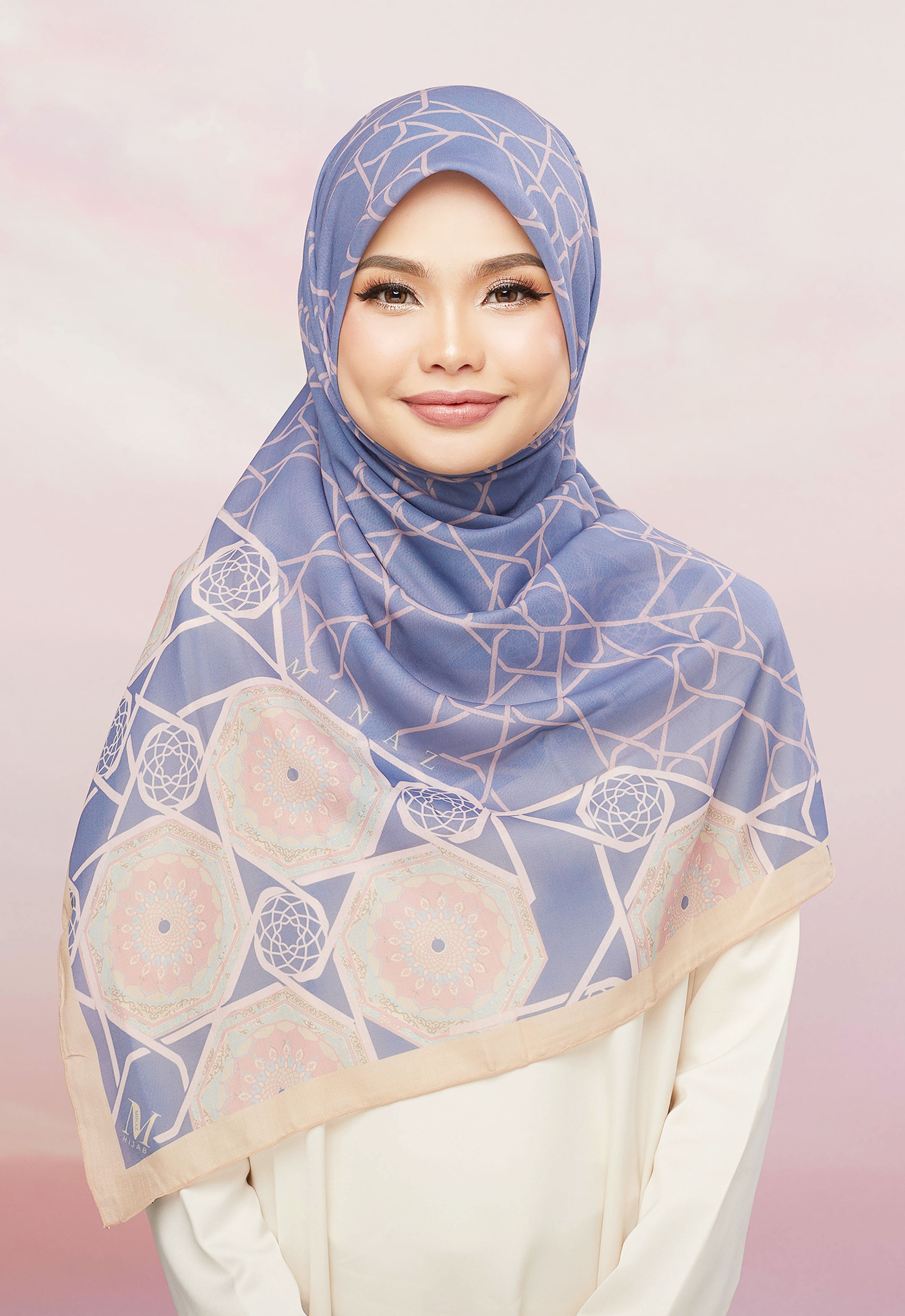 REJECT ITEM | ARABESQUE BAWAL - DUSTY BLUE