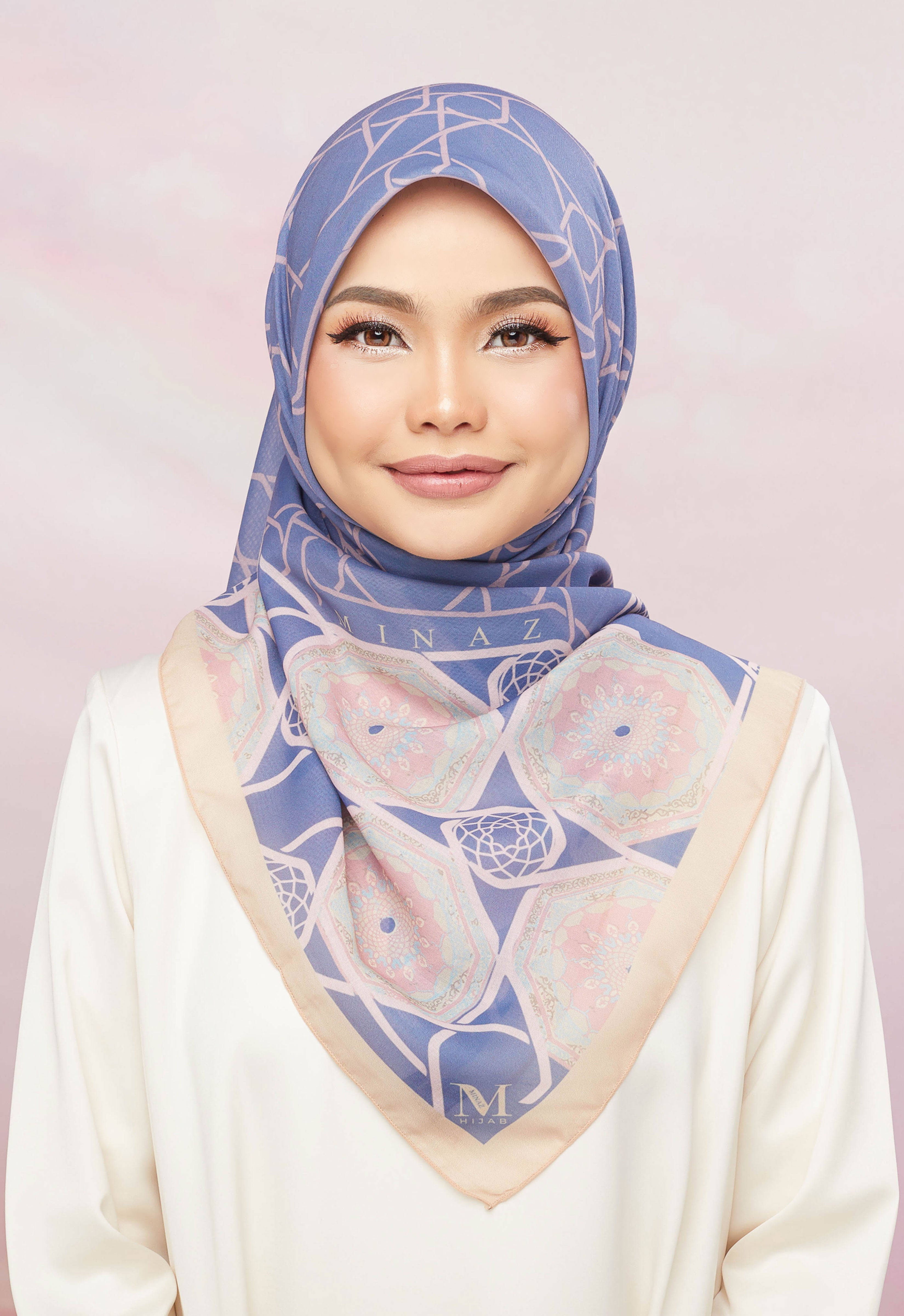 REJECT ITEM | ARABESQUE BAWAL - DUSTY BLUE
