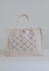 MONOGRAM TOTEBAG - CHAMPAGNE