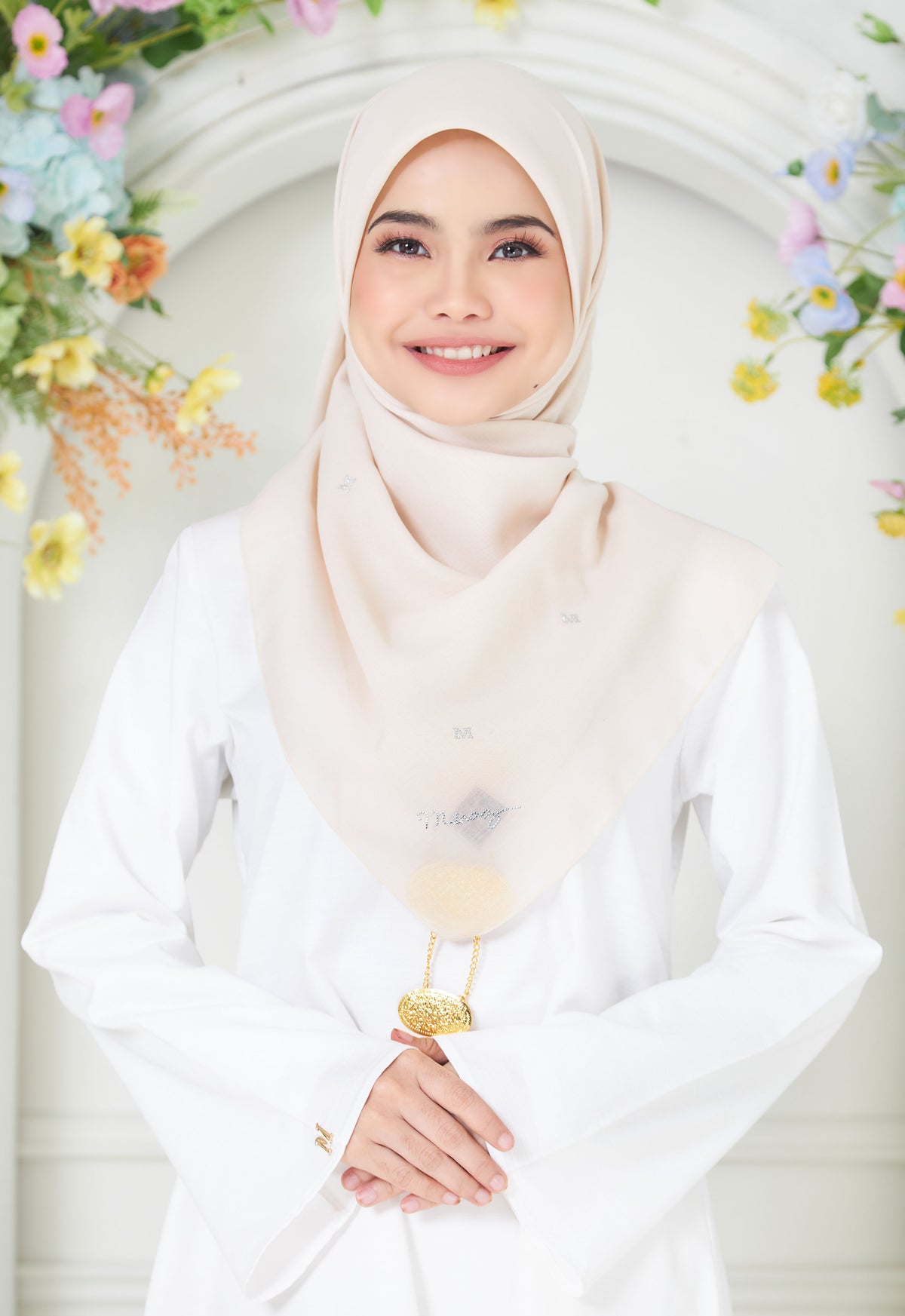 MINAZ HIJAB - PLAIN MSTONE SERIES