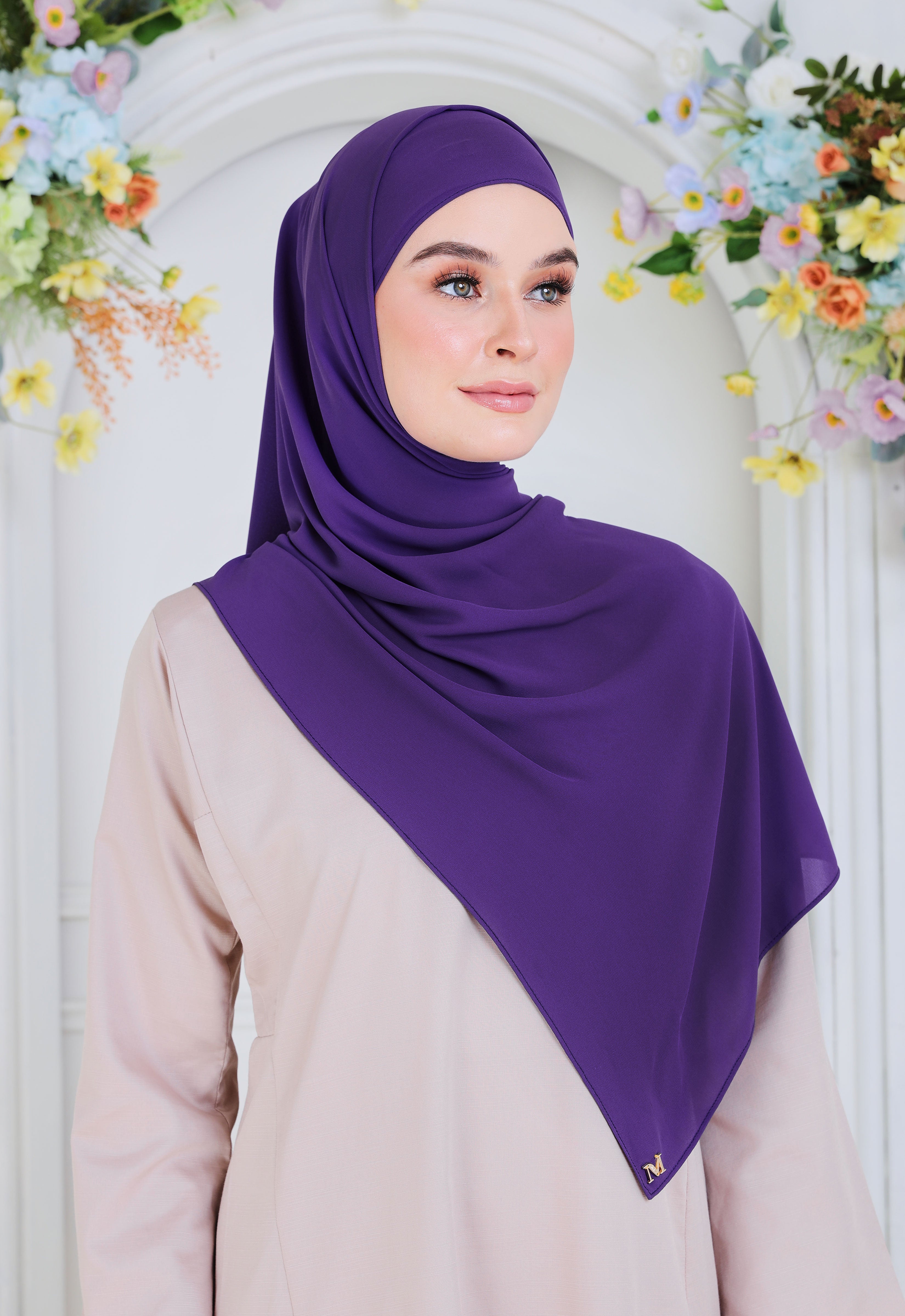 Purple best sale shawl wrap