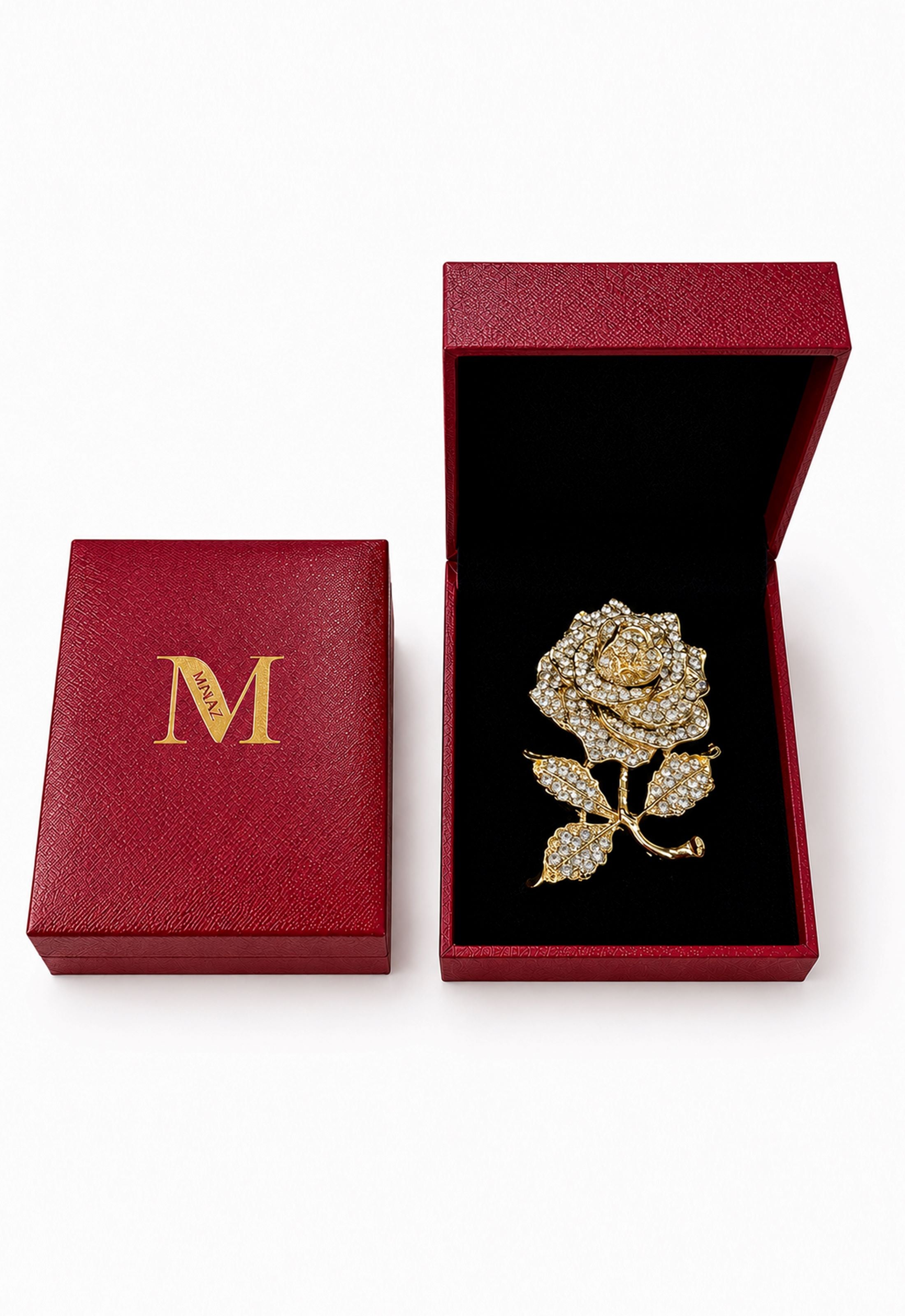 MINAZ HIJAB | ROSES BROOCH [PIN TUDUNG]
