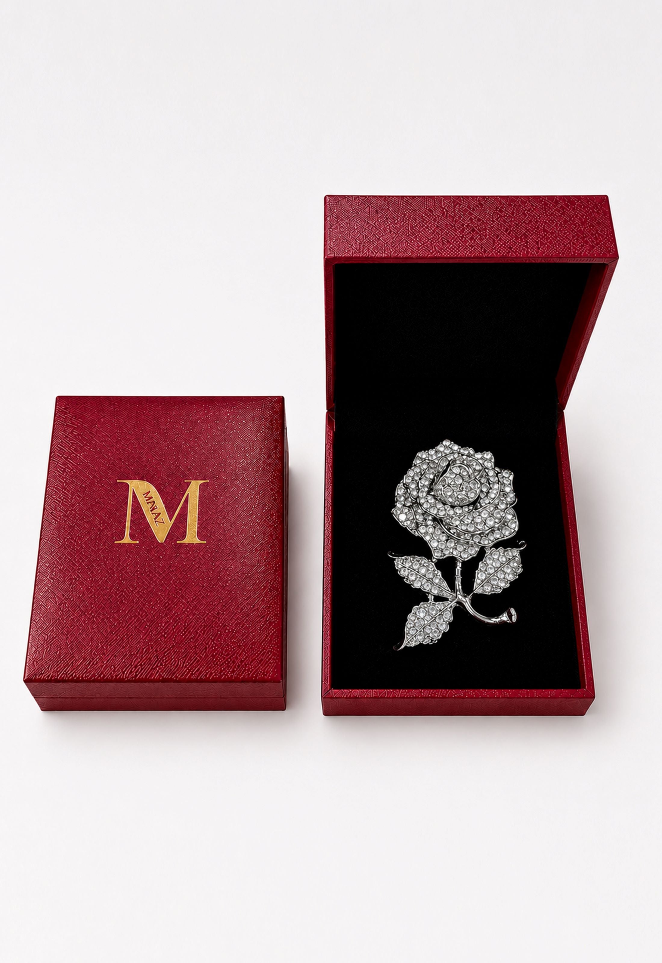 MINAZ HIJAB | ROSES BROOCH [PIN TUDUNG]