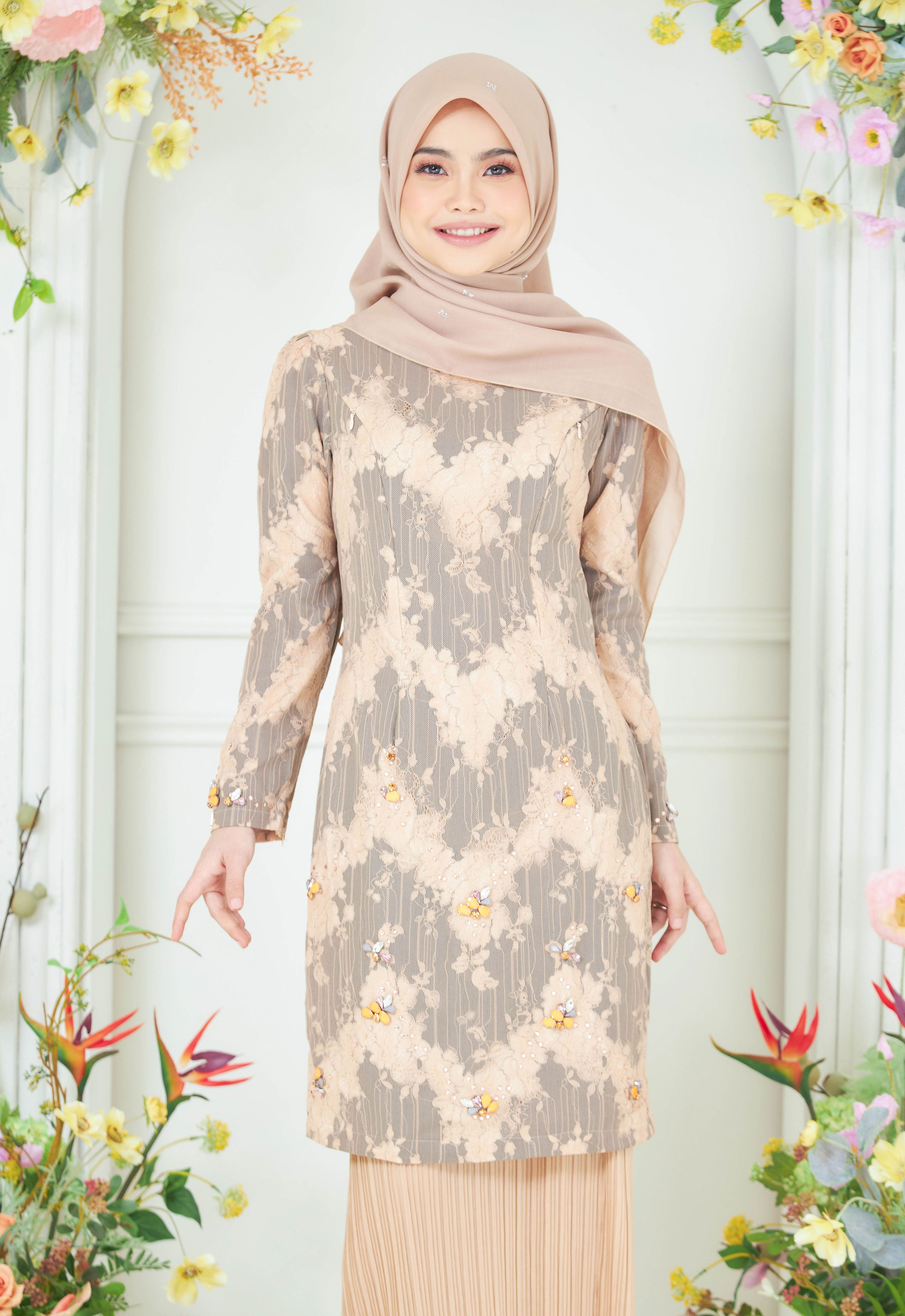RAYSAA KURUNG - BROWN GRAY