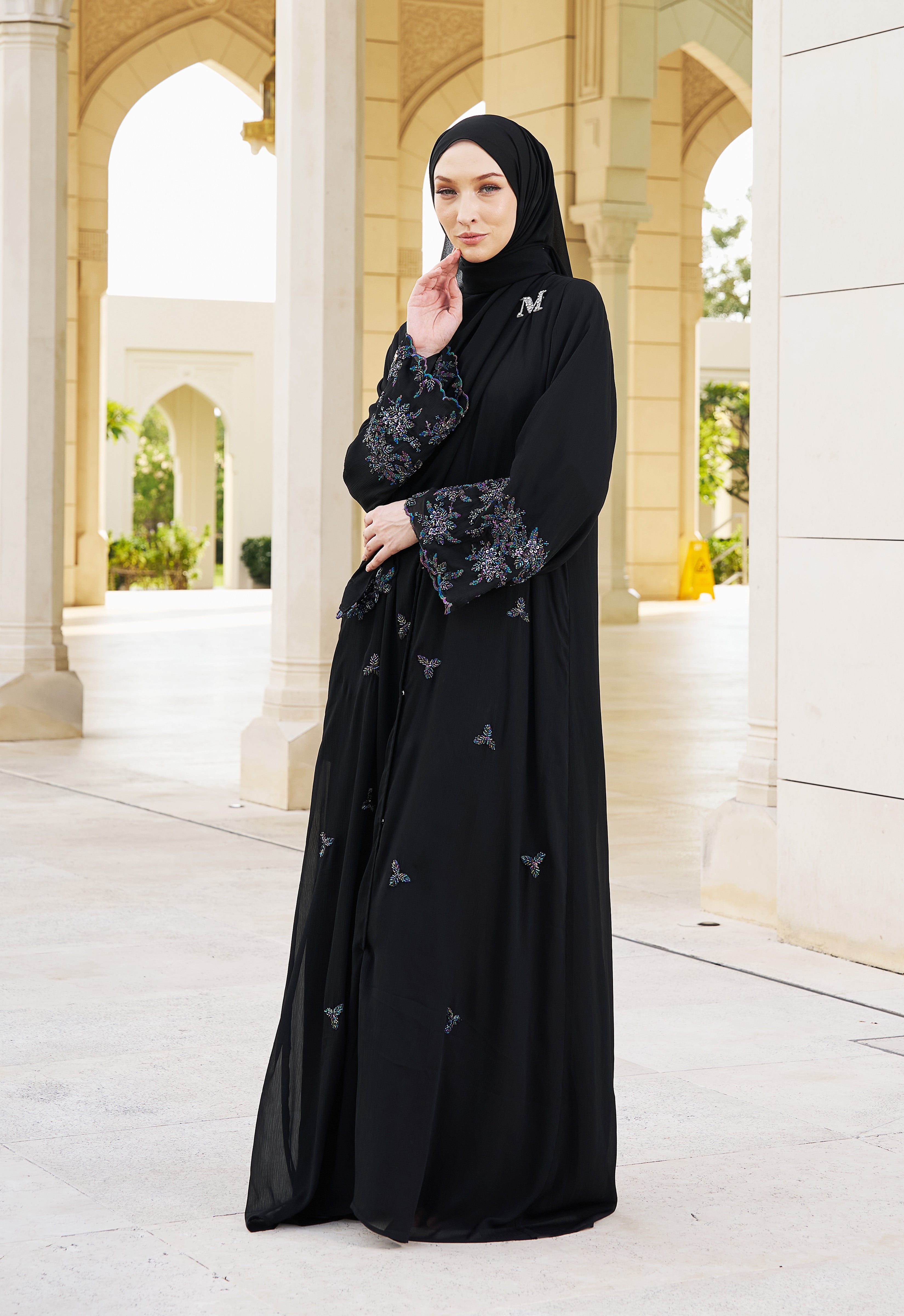 MANOHARA PREMIUM ABAYA - BLACK