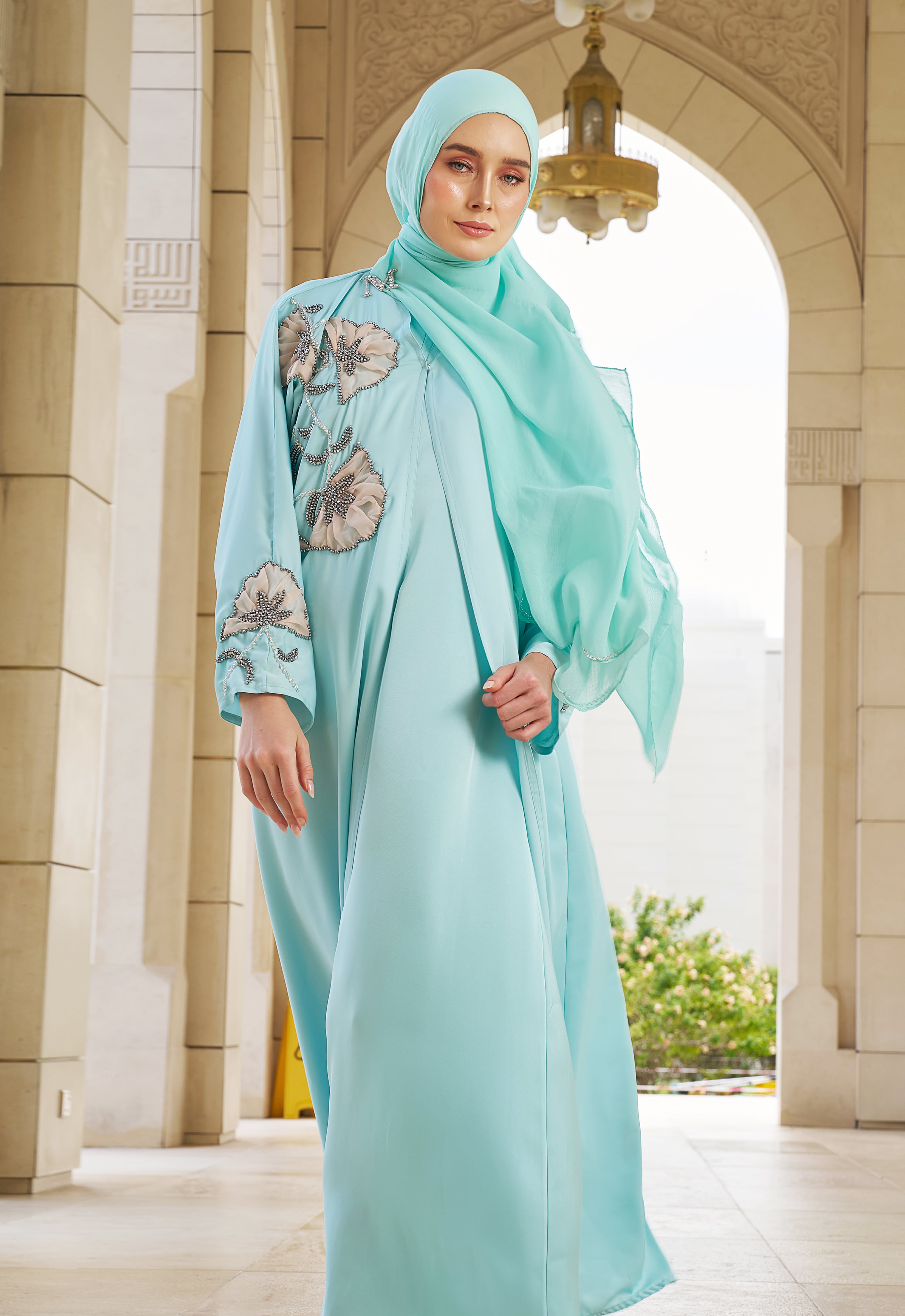 RANIA LUXE ABAYA - TIFFANY