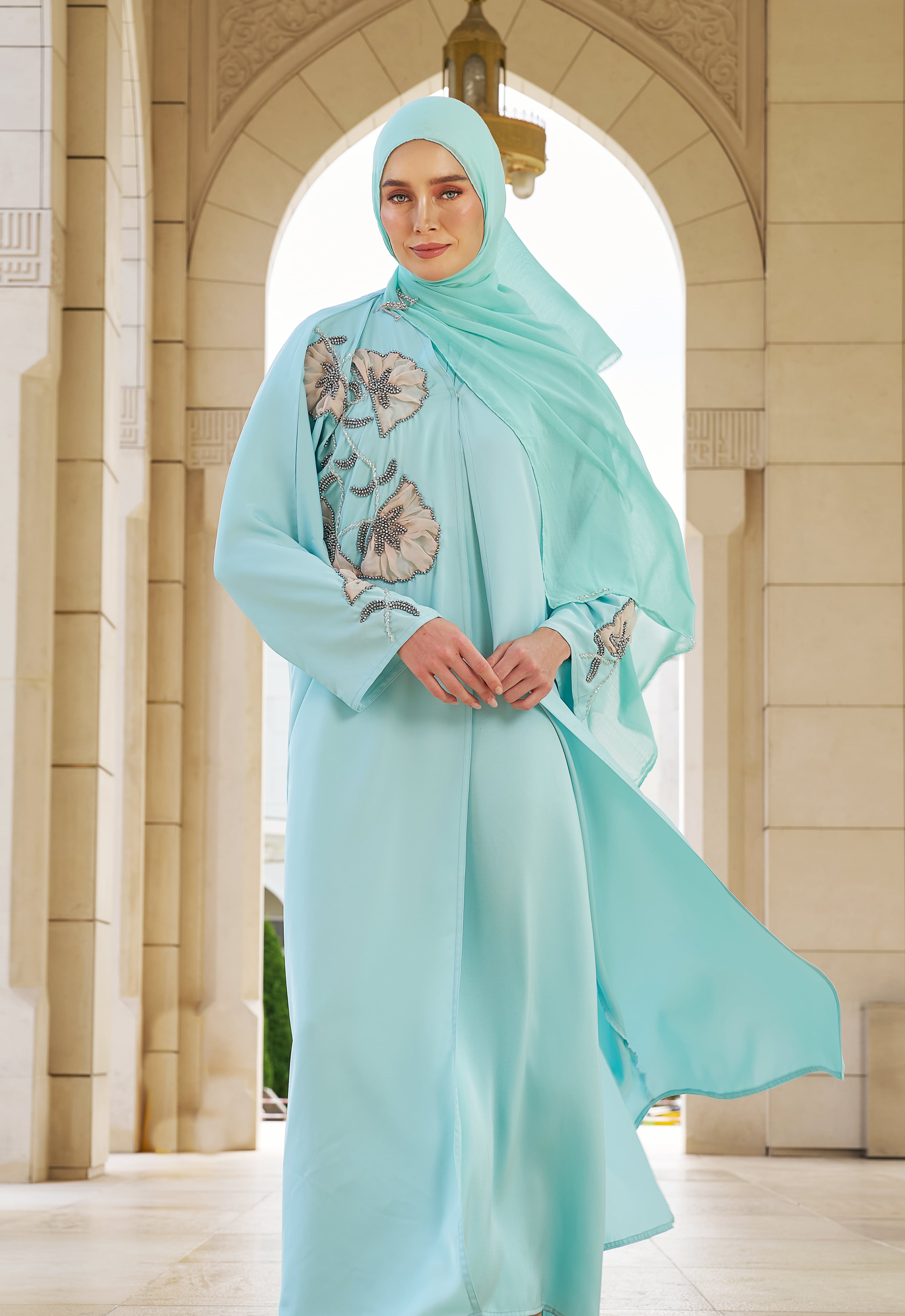 RANIA LUXE ABAYA - TIFFANY