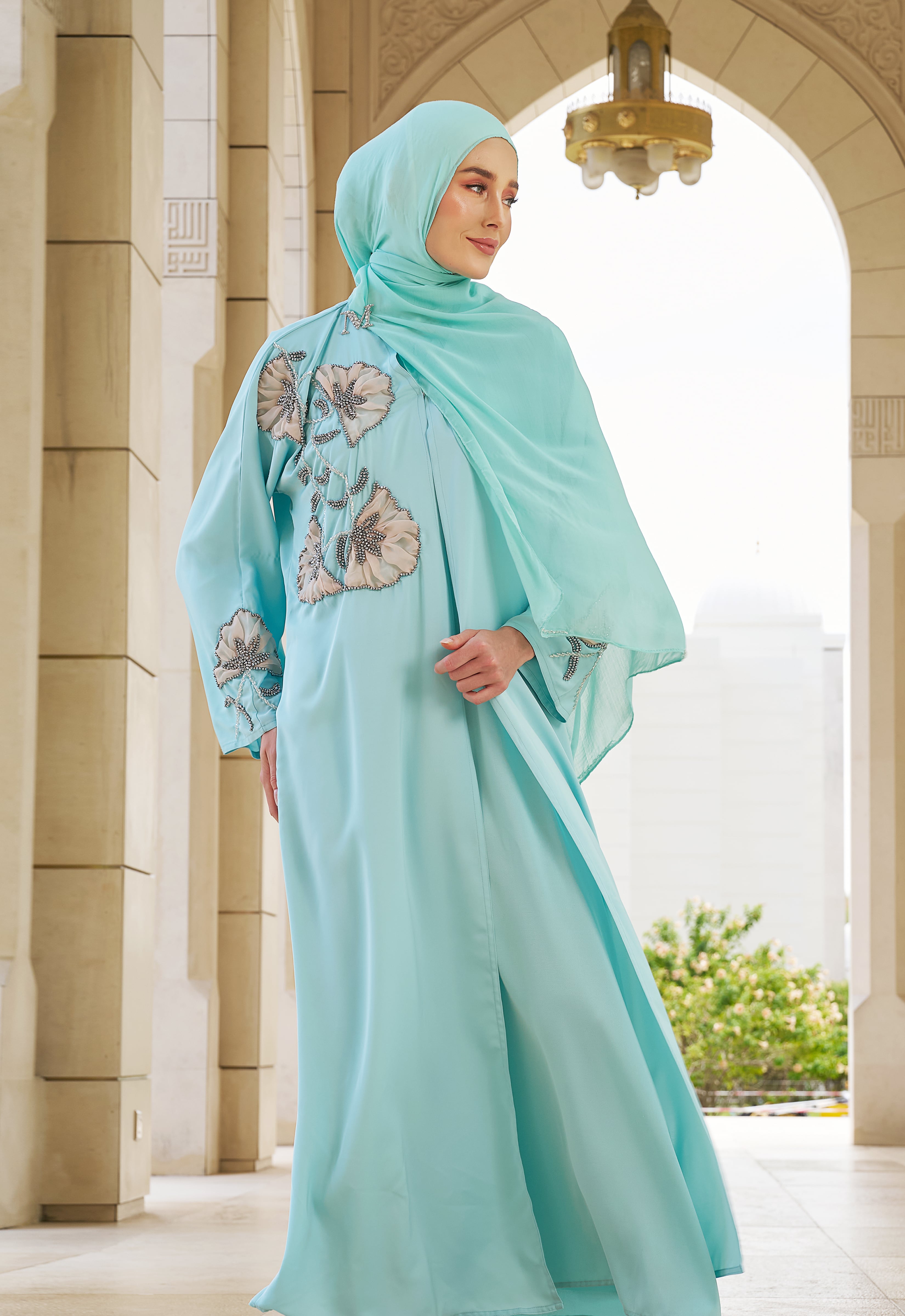 RANIA LUXE ABAYA - TIFFANY