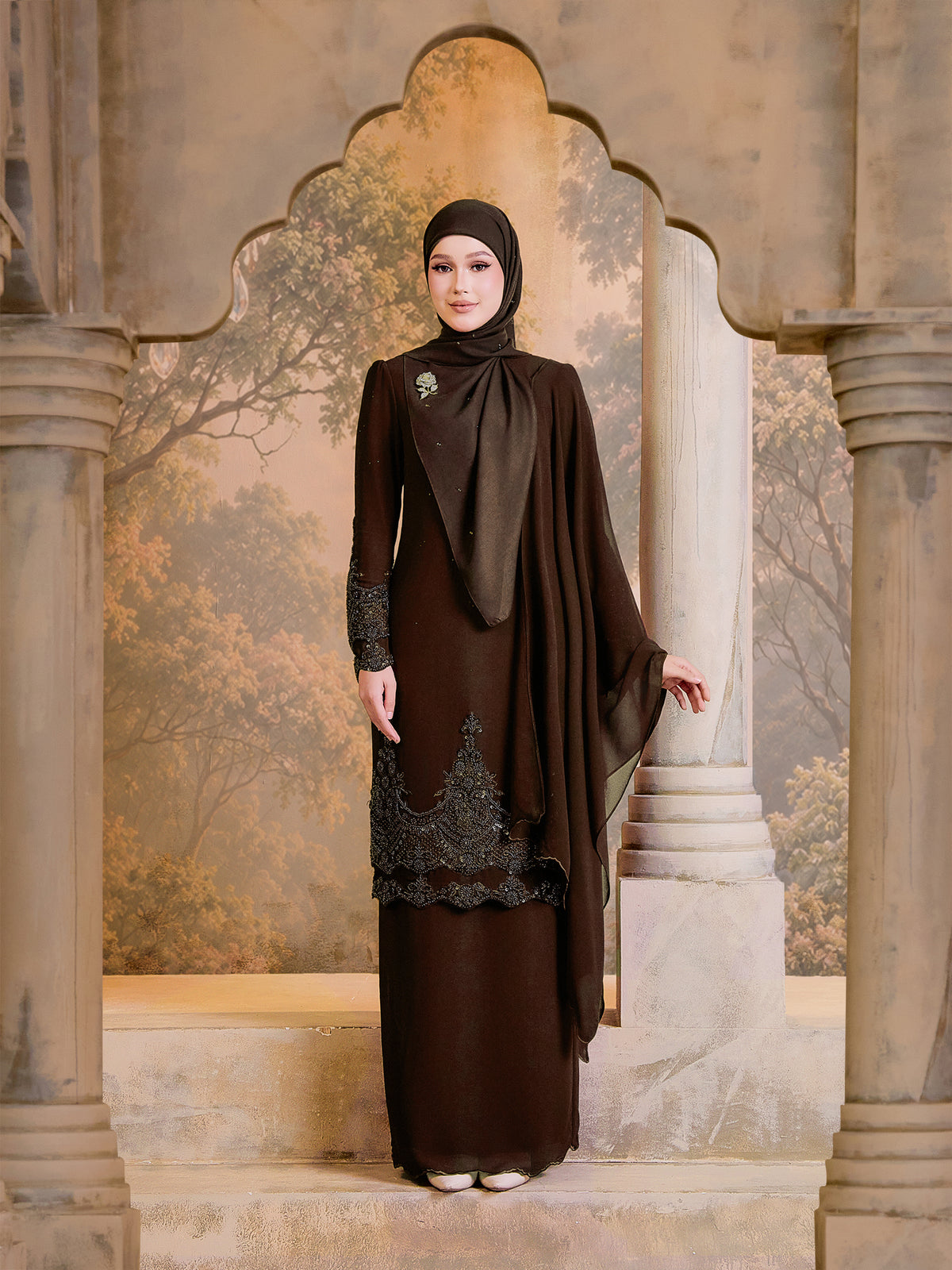 SUPER LUXE SERIES |AISYAH KURUNG - RICH BROWN