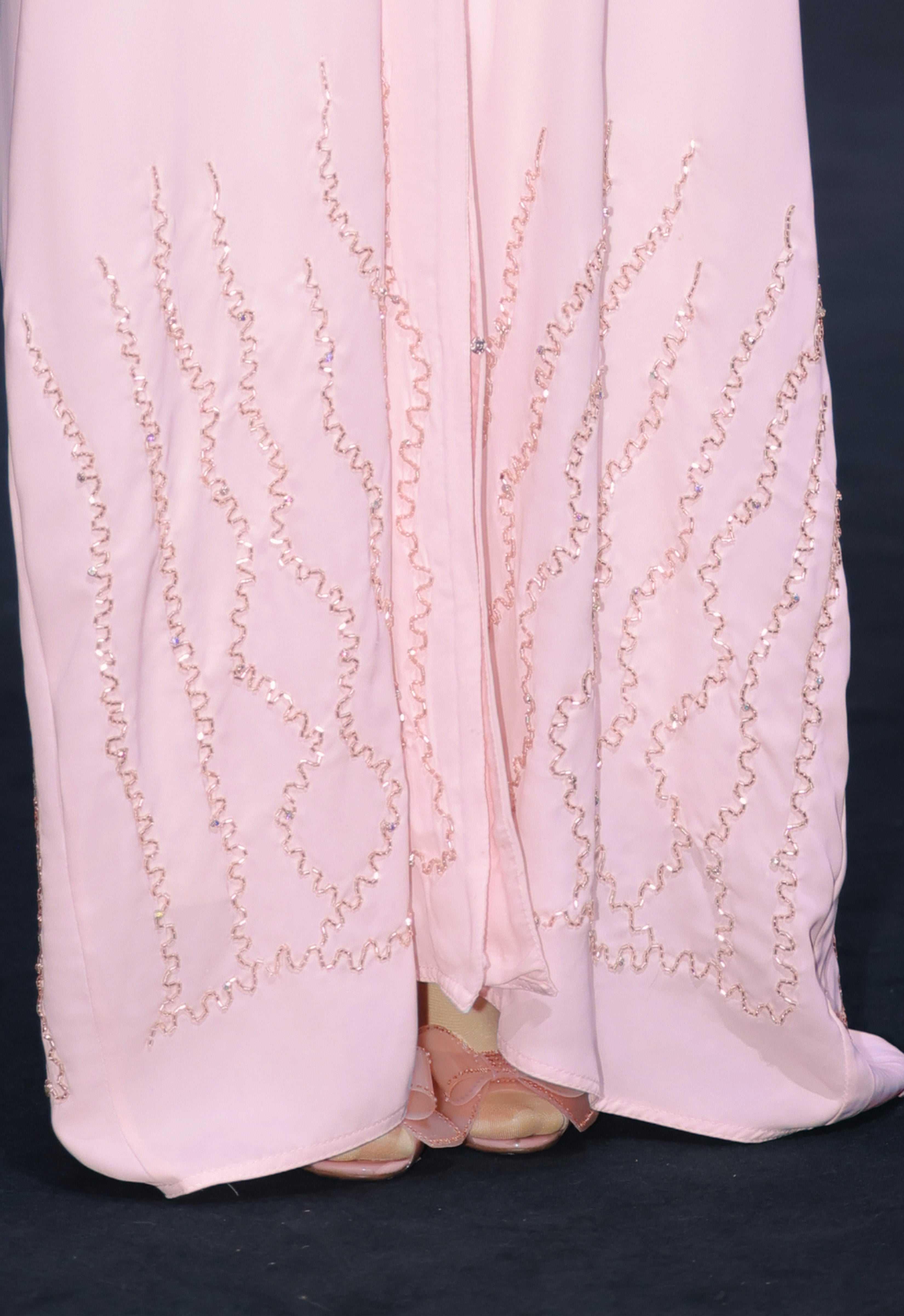 ADRA LUXE ABAYA - PASTEL PINK