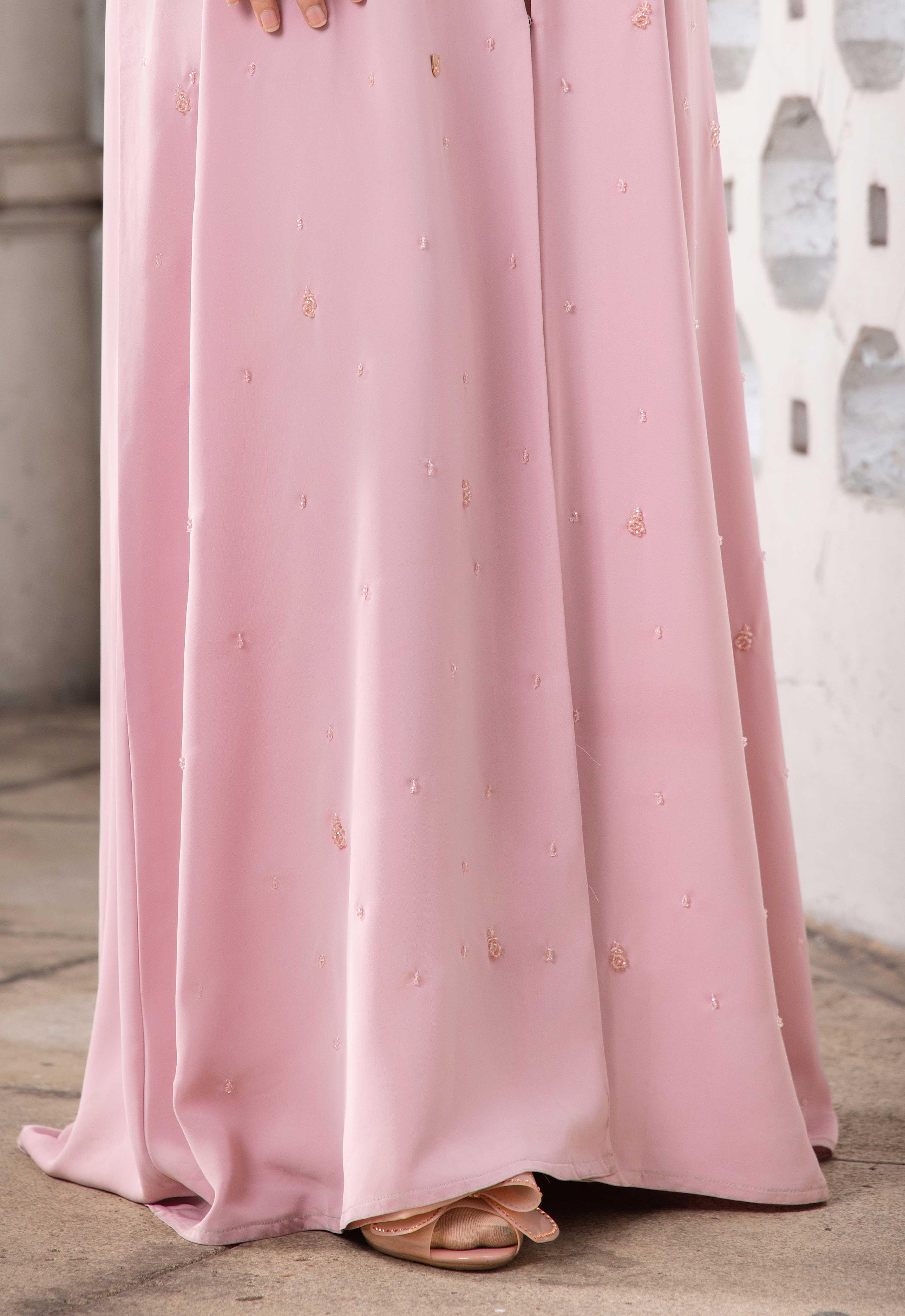 AMNA ABAYA - PINK