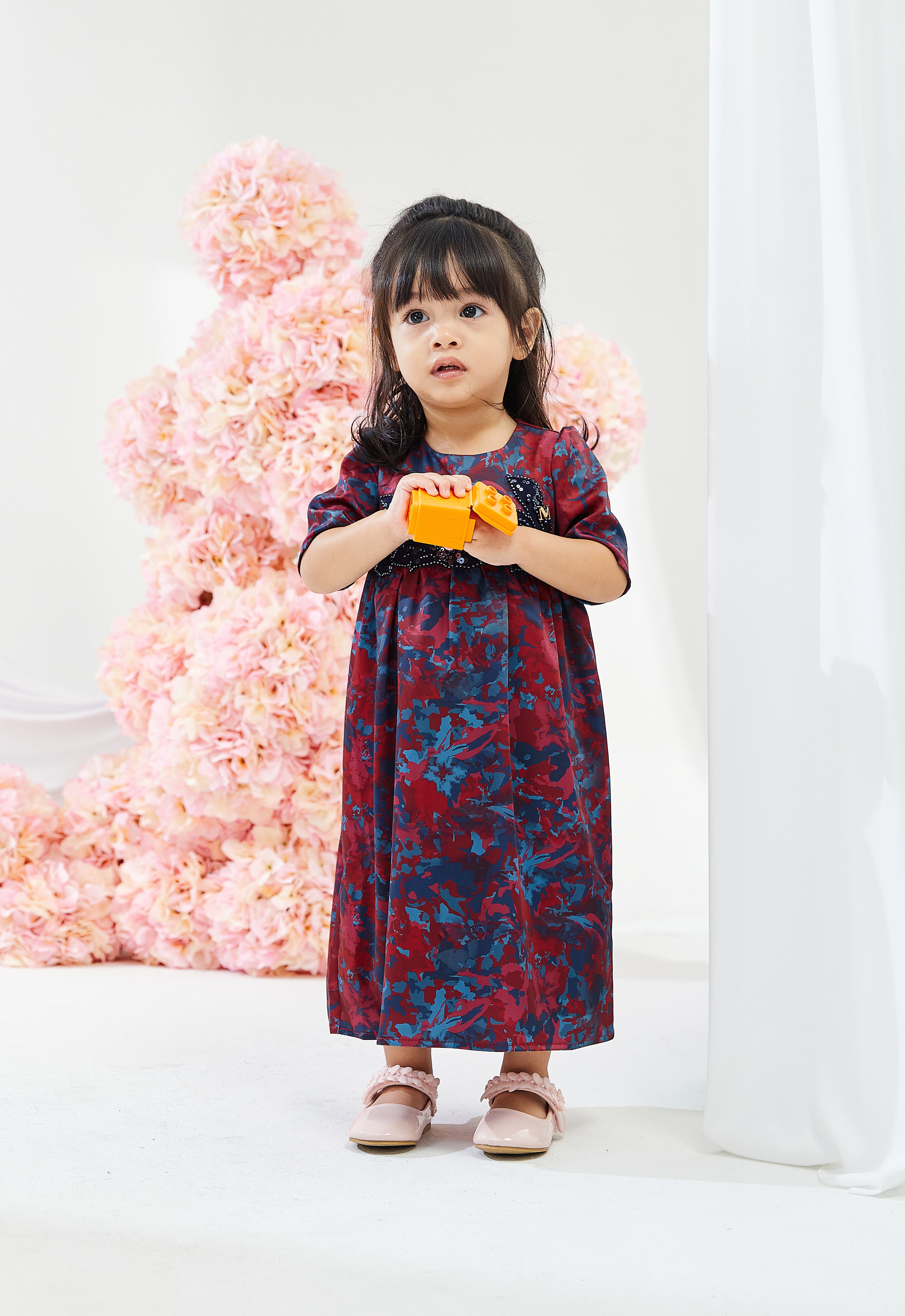 BABY ANGGUN DRESS - DARK BLUE