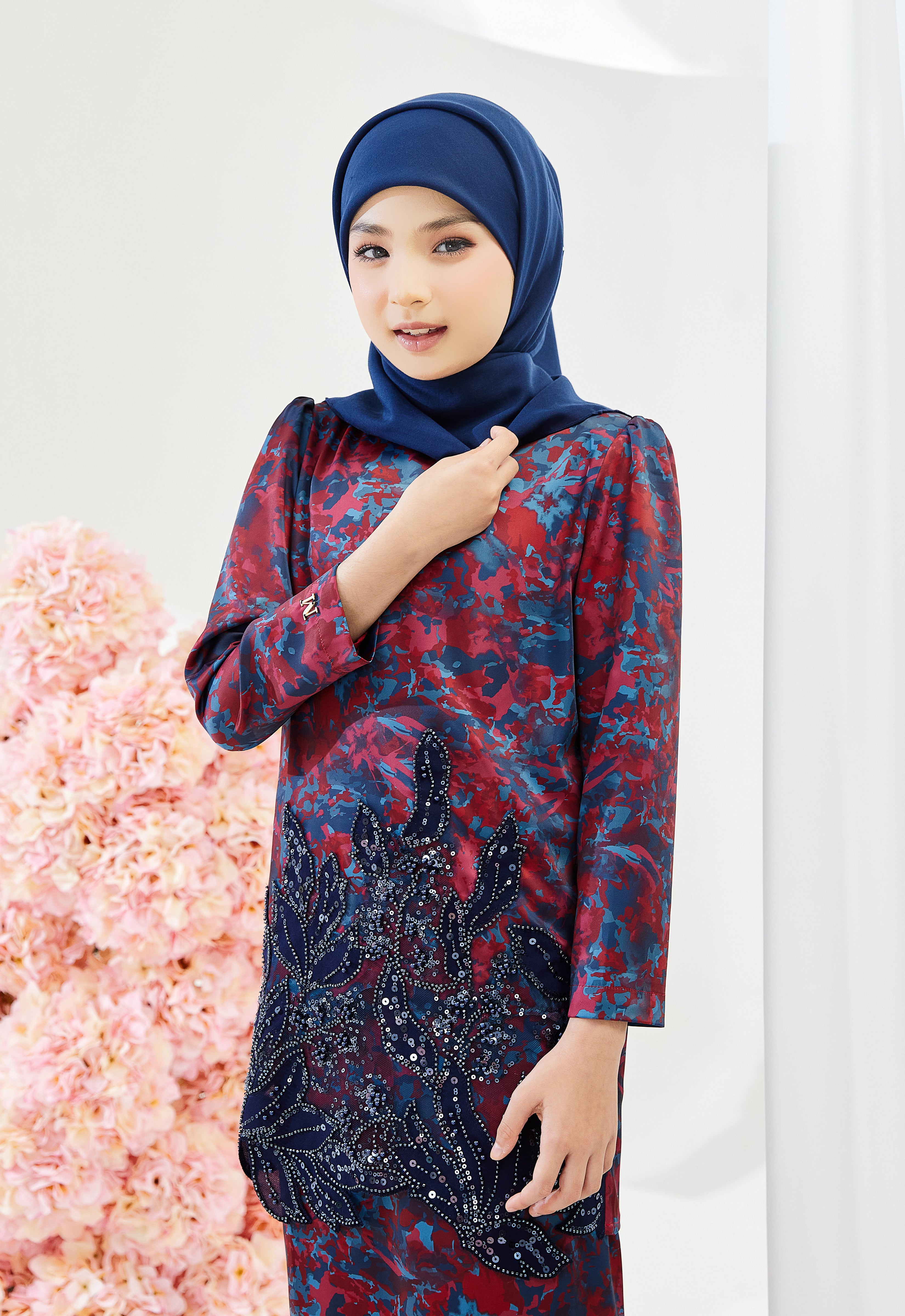 KIDS ANGGUN KURUNG 3.0 - DARK BLUE