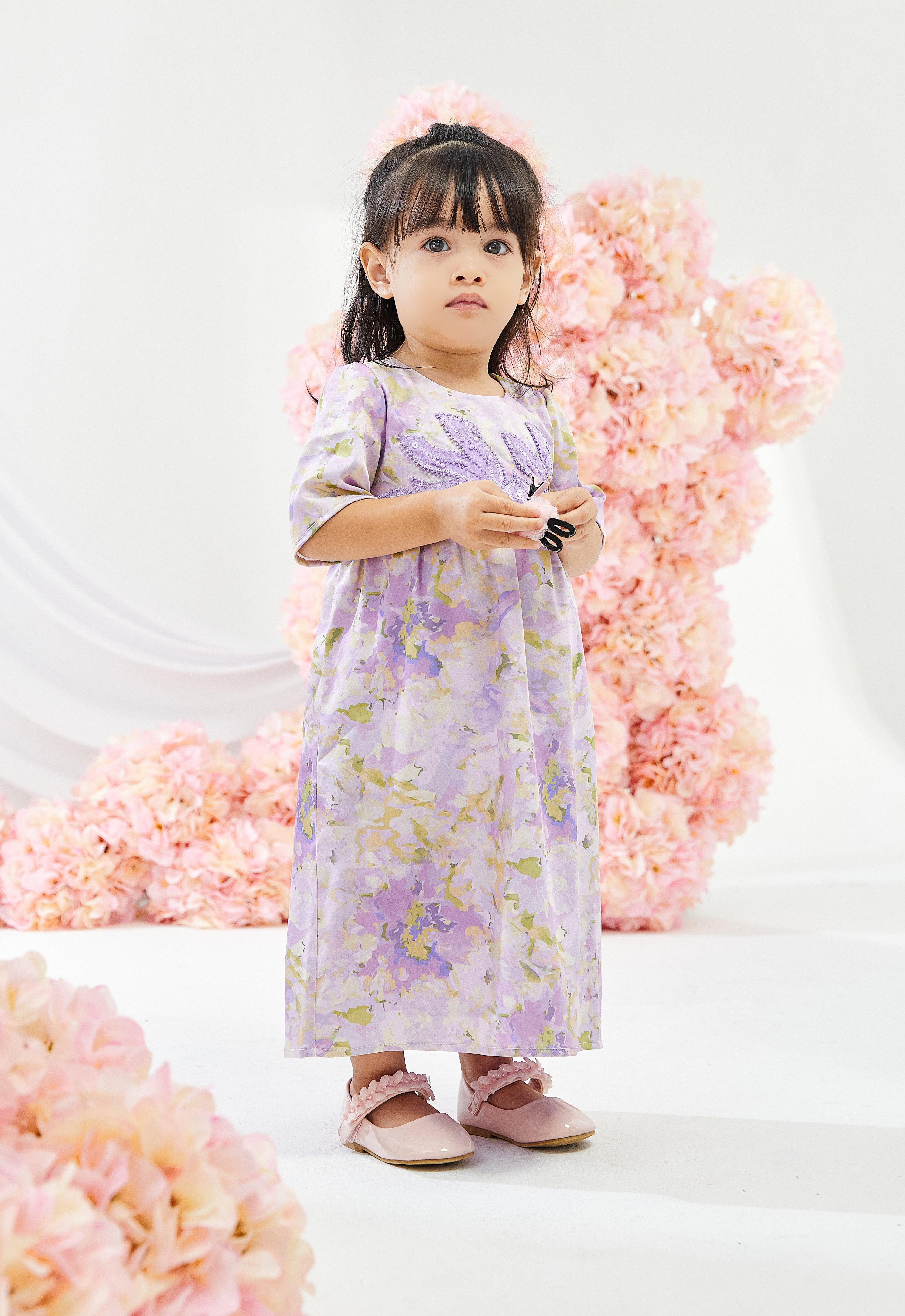 BABY ANGGUN DRESS - PURPLE