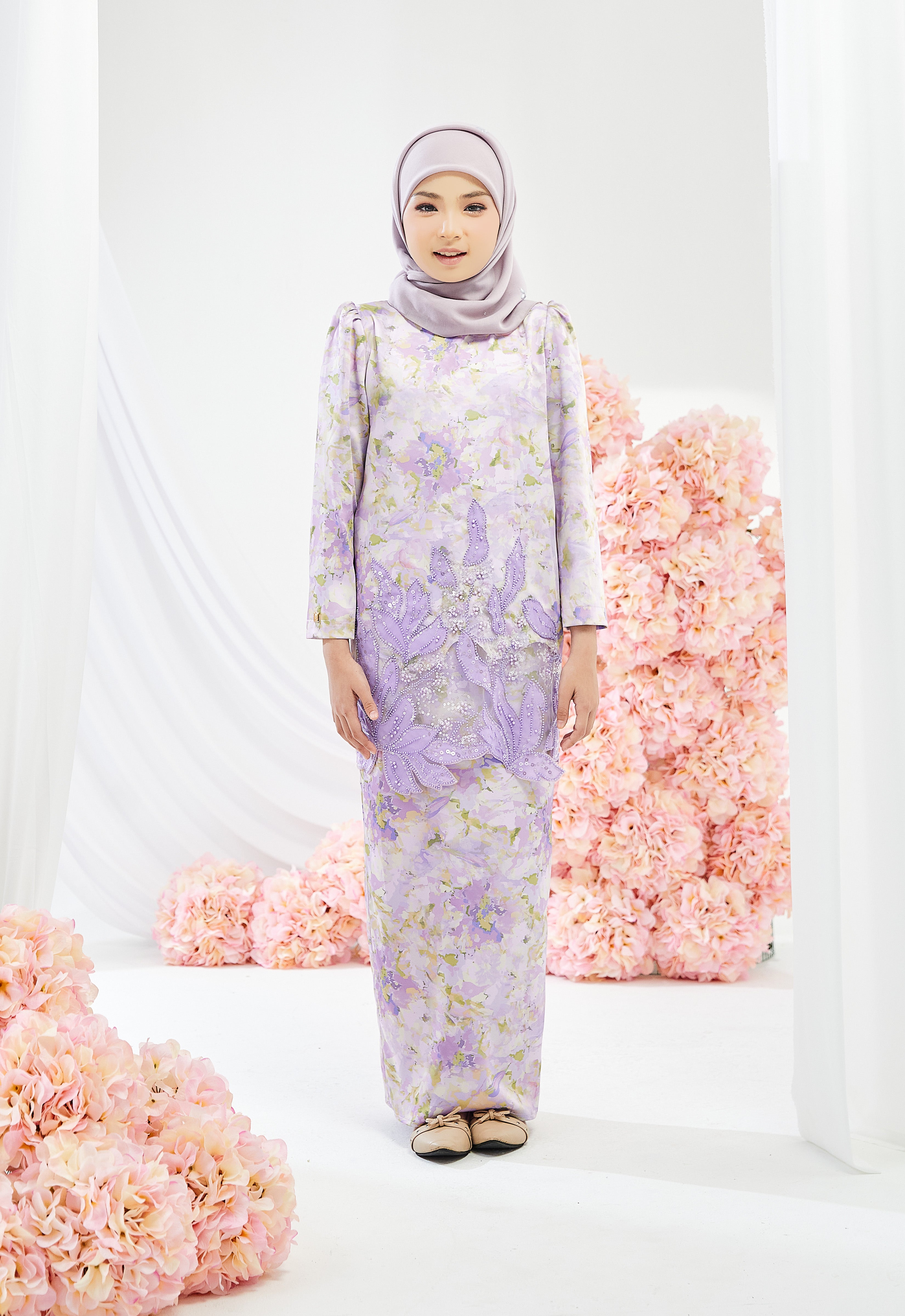 KIDS ANGGUN KURUNG 3.0 - PURPLE