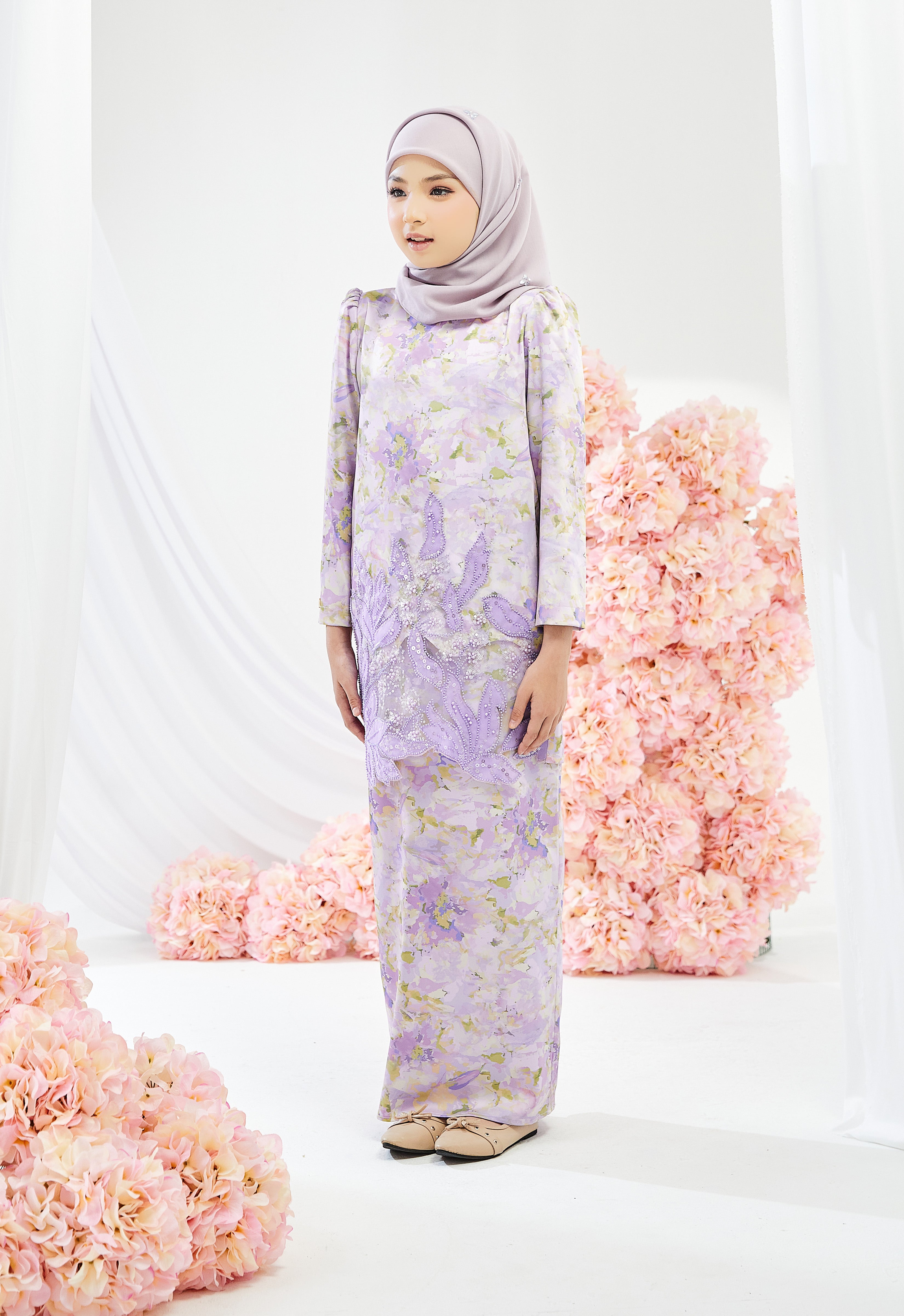 KIDS ANGGUN KURUNG 3.0 - PURPLE