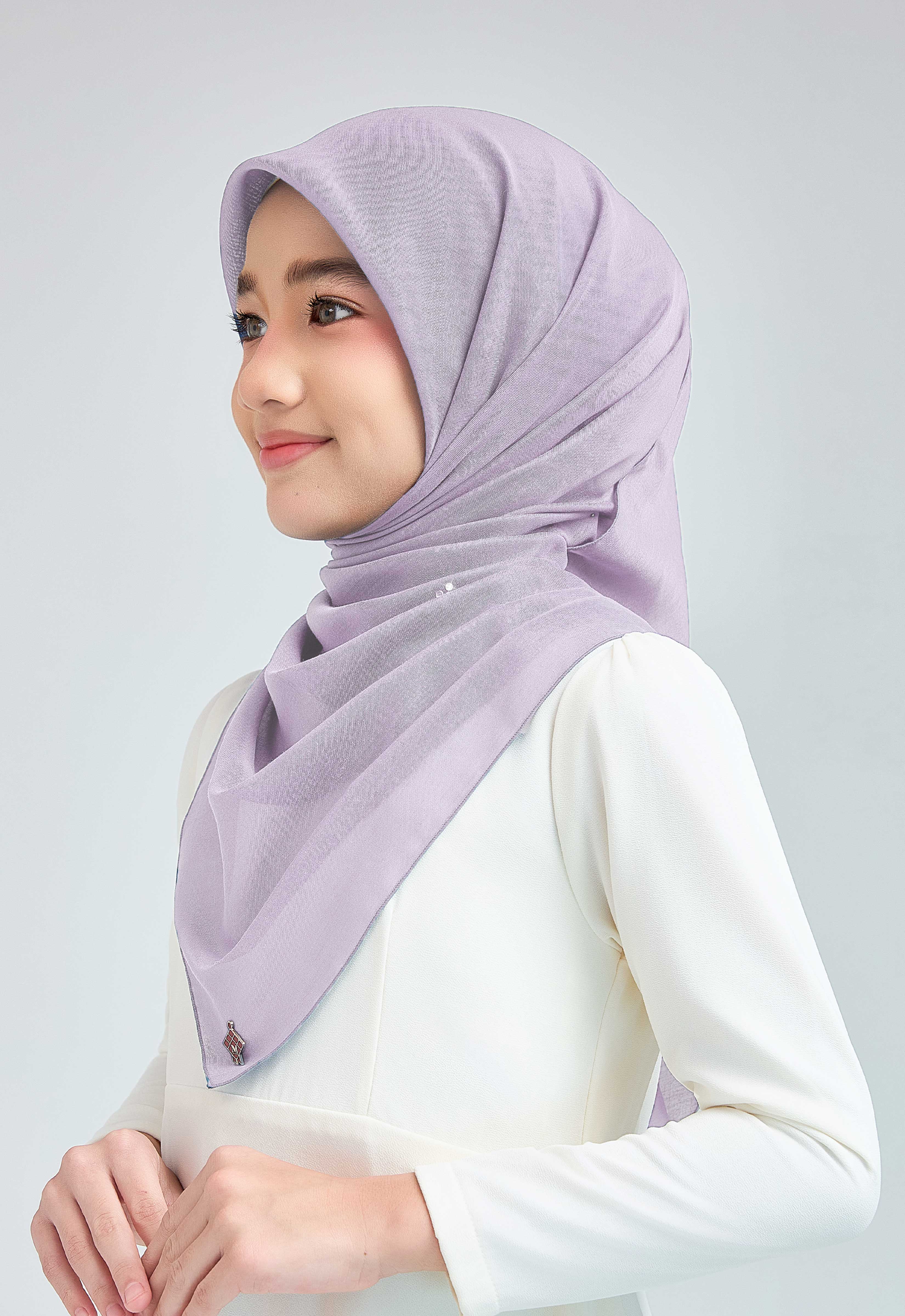 KIDS SETULUS RAYA PLAIN STONE - LIGHT PURPLE