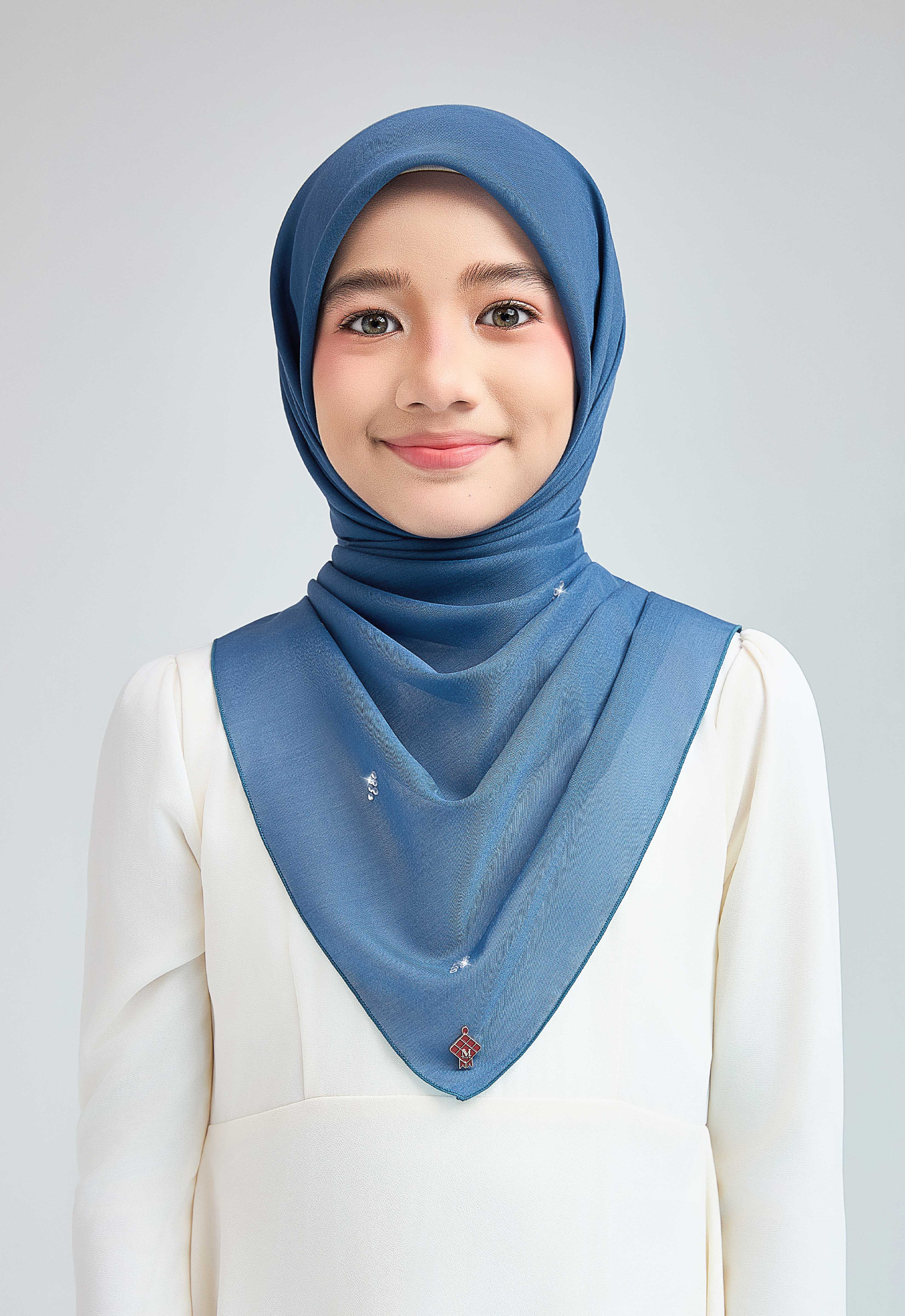 KIDS SETULUS RAYA PLAIN STONE - PRUSSIAN BLUE